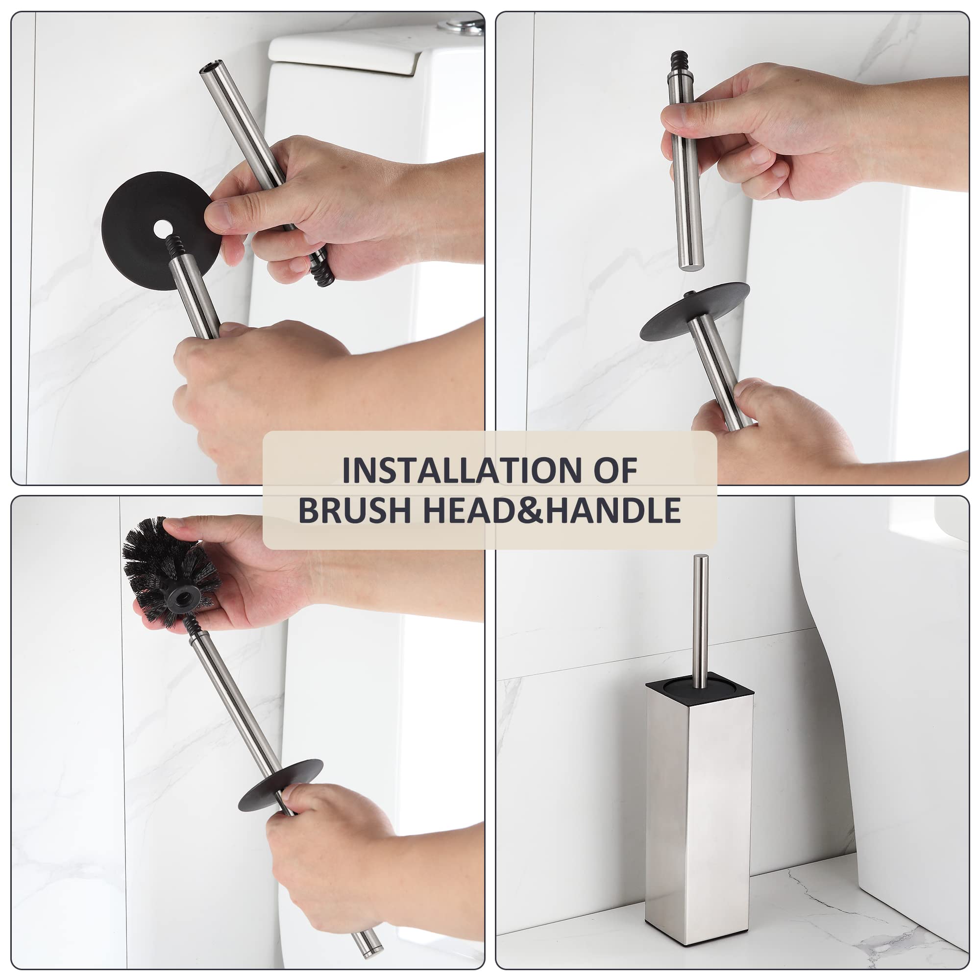 Toilet Brush Holder Freestanding