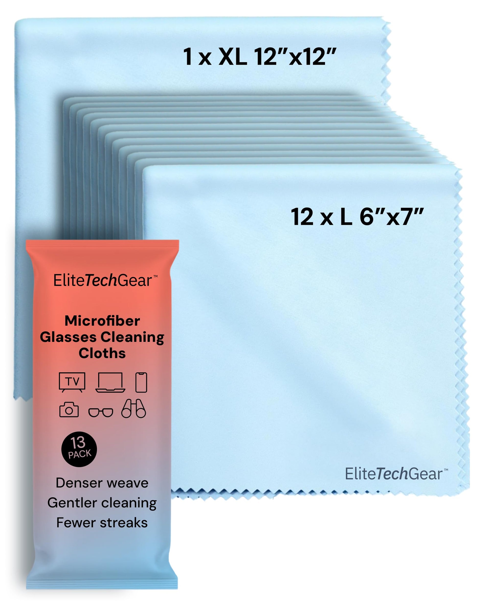 Microfiber Cleaning Cloth (13 Count)