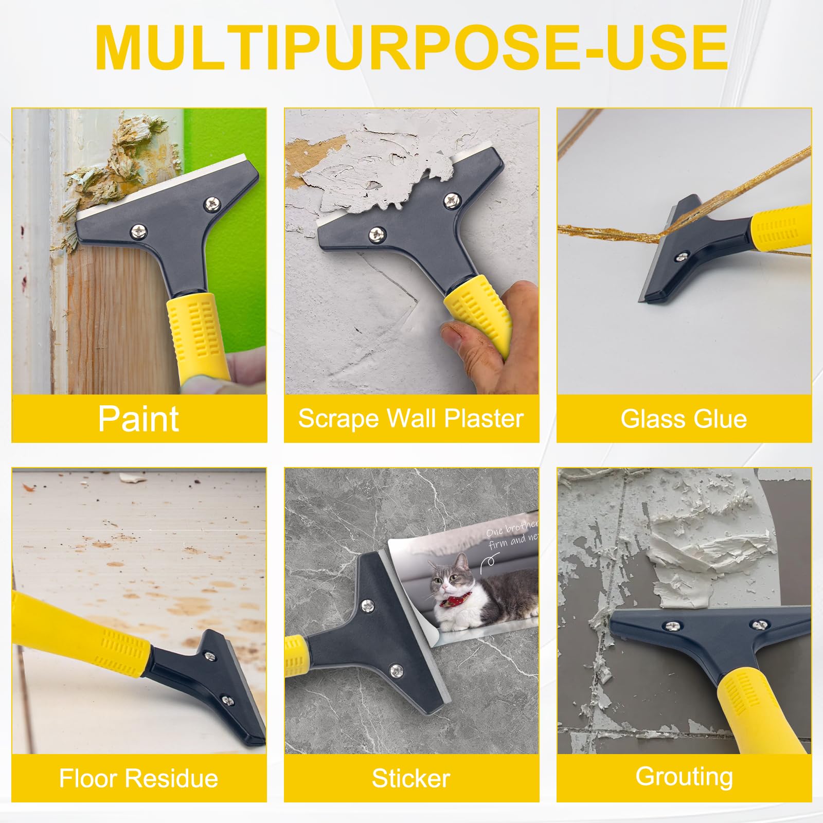 Scraper Tool 4" Wide Heavy Duty Floor Scraper