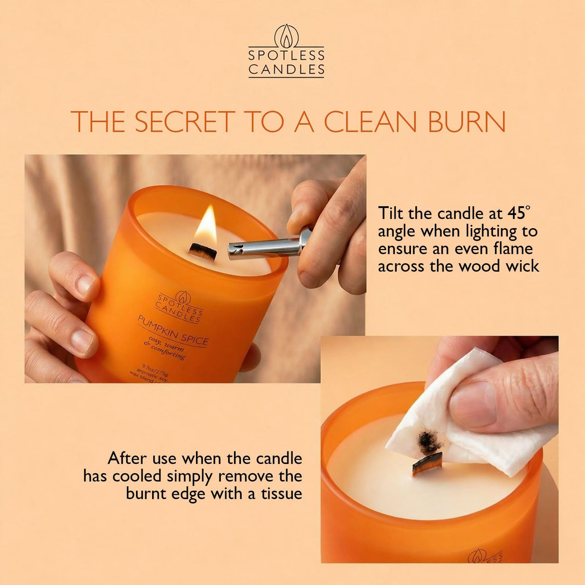 Pumpkin Spice Candle; 9.7 oz