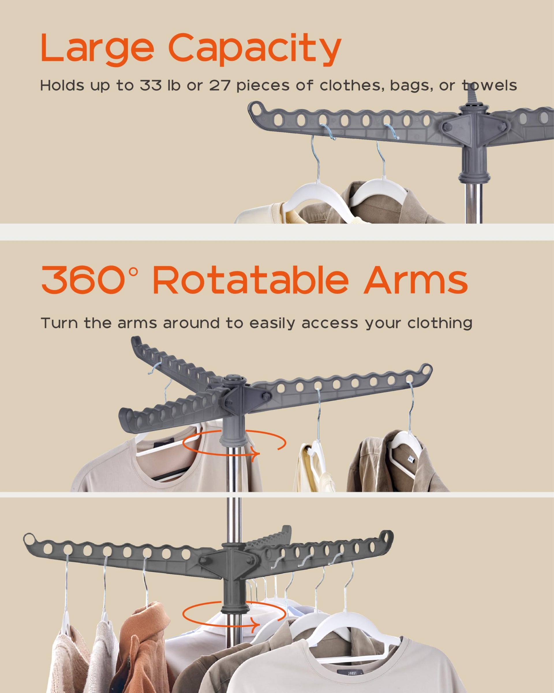 Clothes Drying Rack Foldable