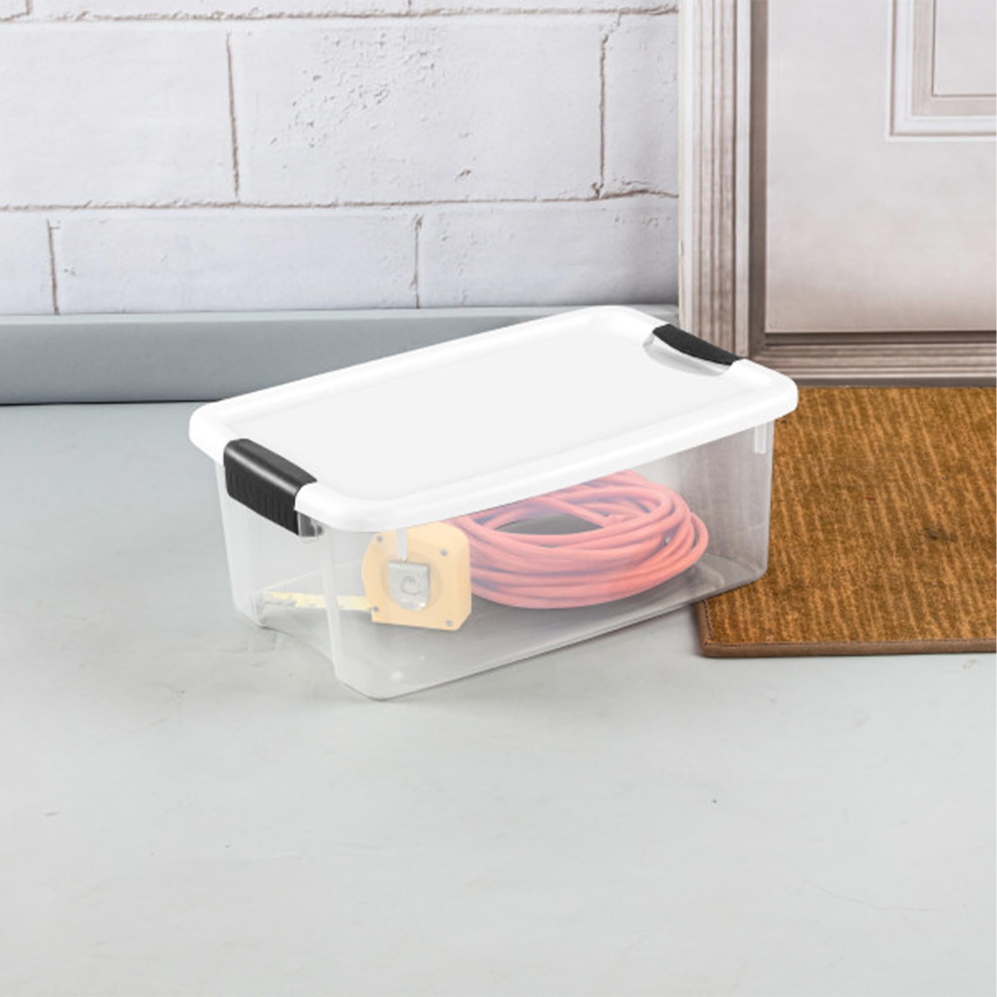 Ultra Latch Box with Lids for Home and Office (18 Count)