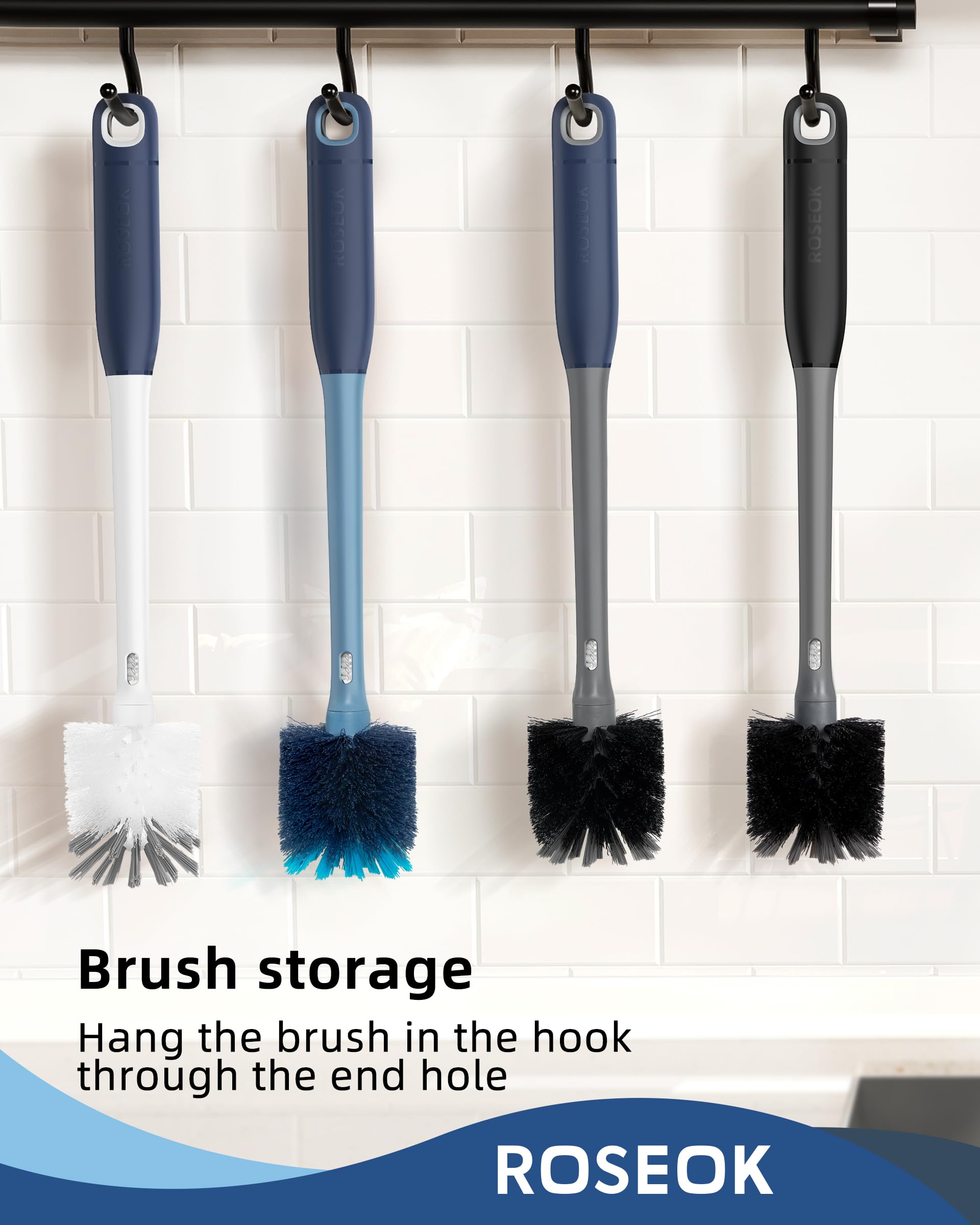 2 in 1 Bottle Brush with Straw Cleaner Brush