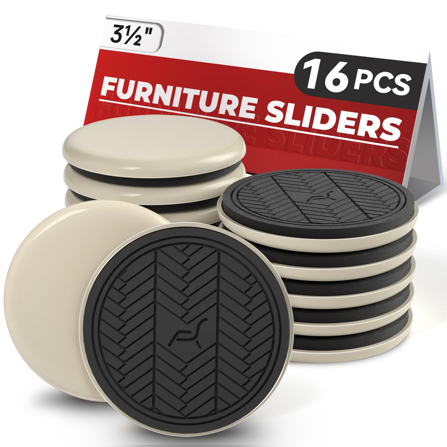 Furniture Sliders for Carpet (4 Count)