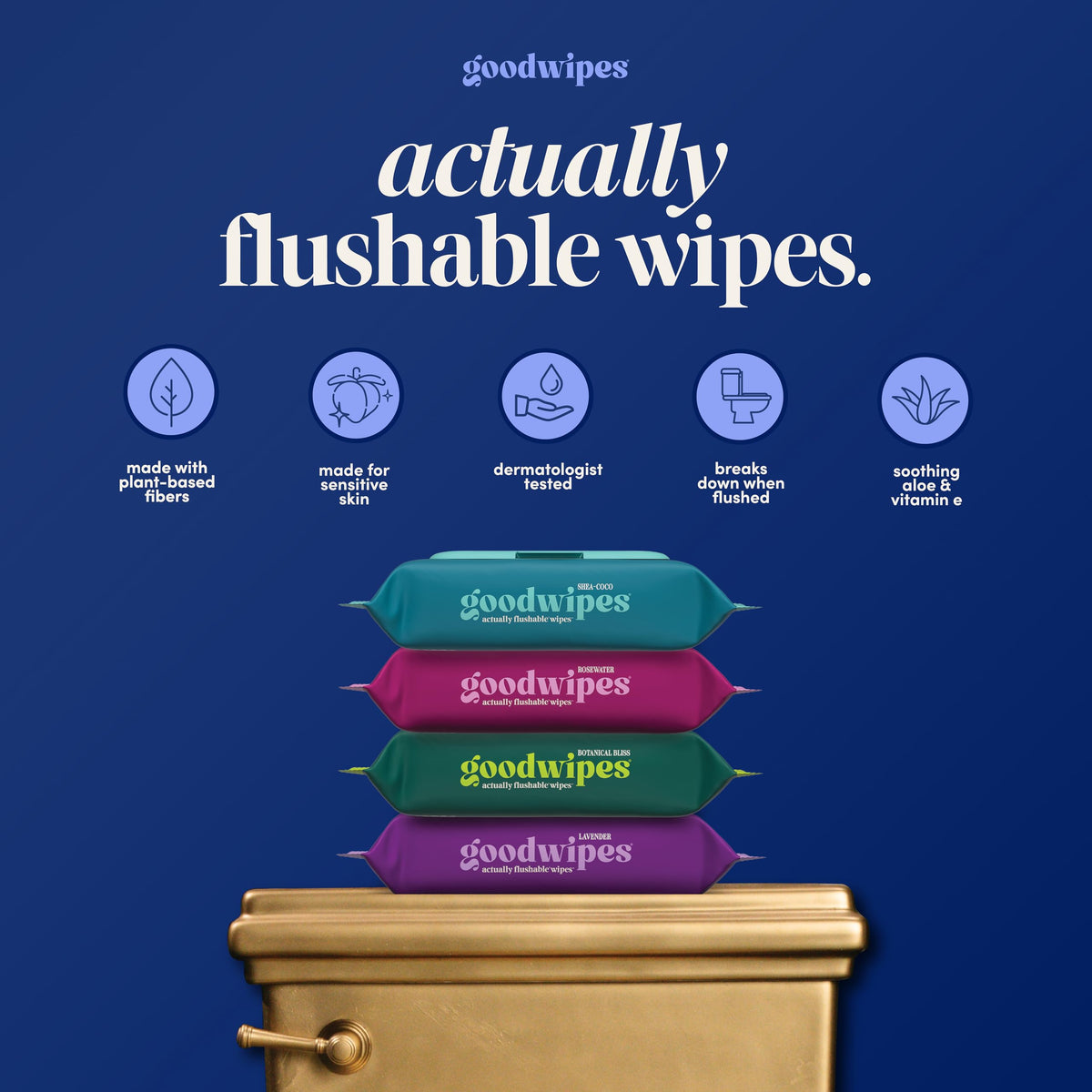 Flushable Wipes (418 Count)