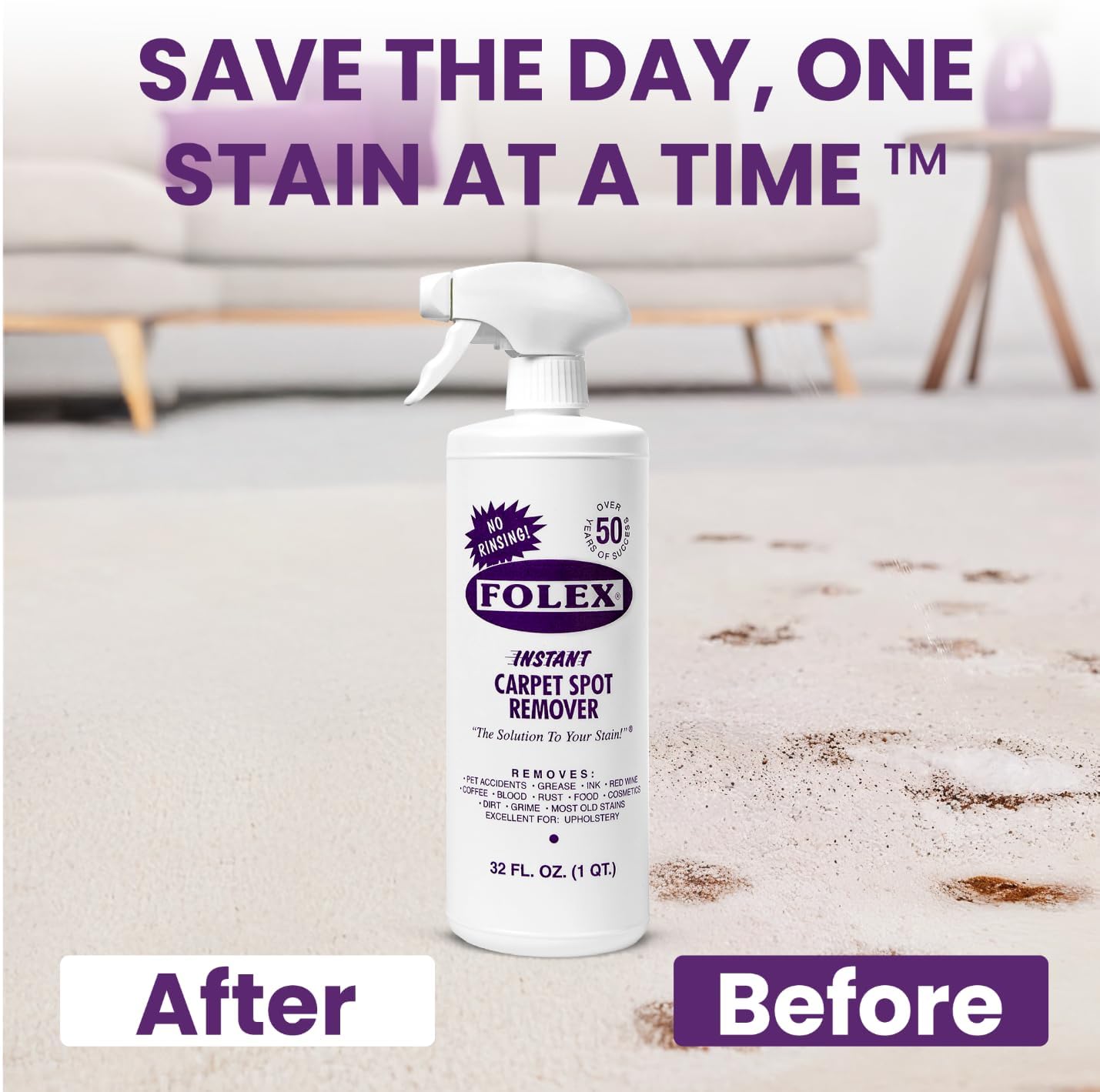 Instant Carpet Spot Remover 32 oz (128 Fl Oz) - ModHome Supplies