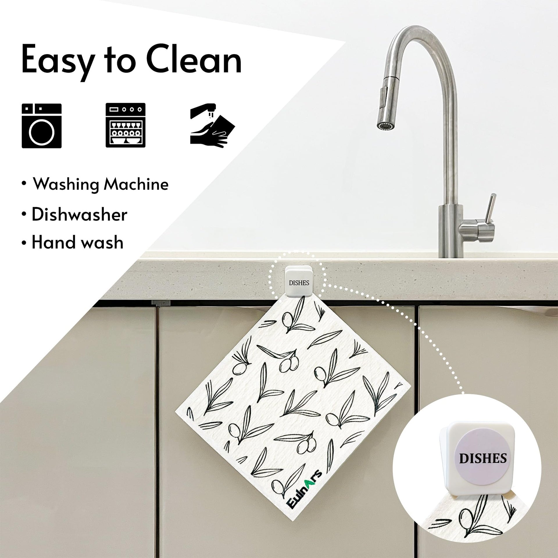 Swedish Dishcloths for Kitchen (8 Count)