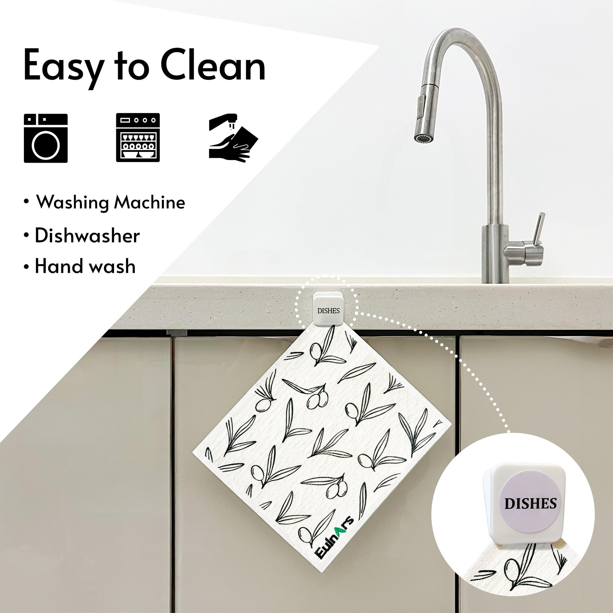 Swedish Dishcloths for Kitchen (8 Count)