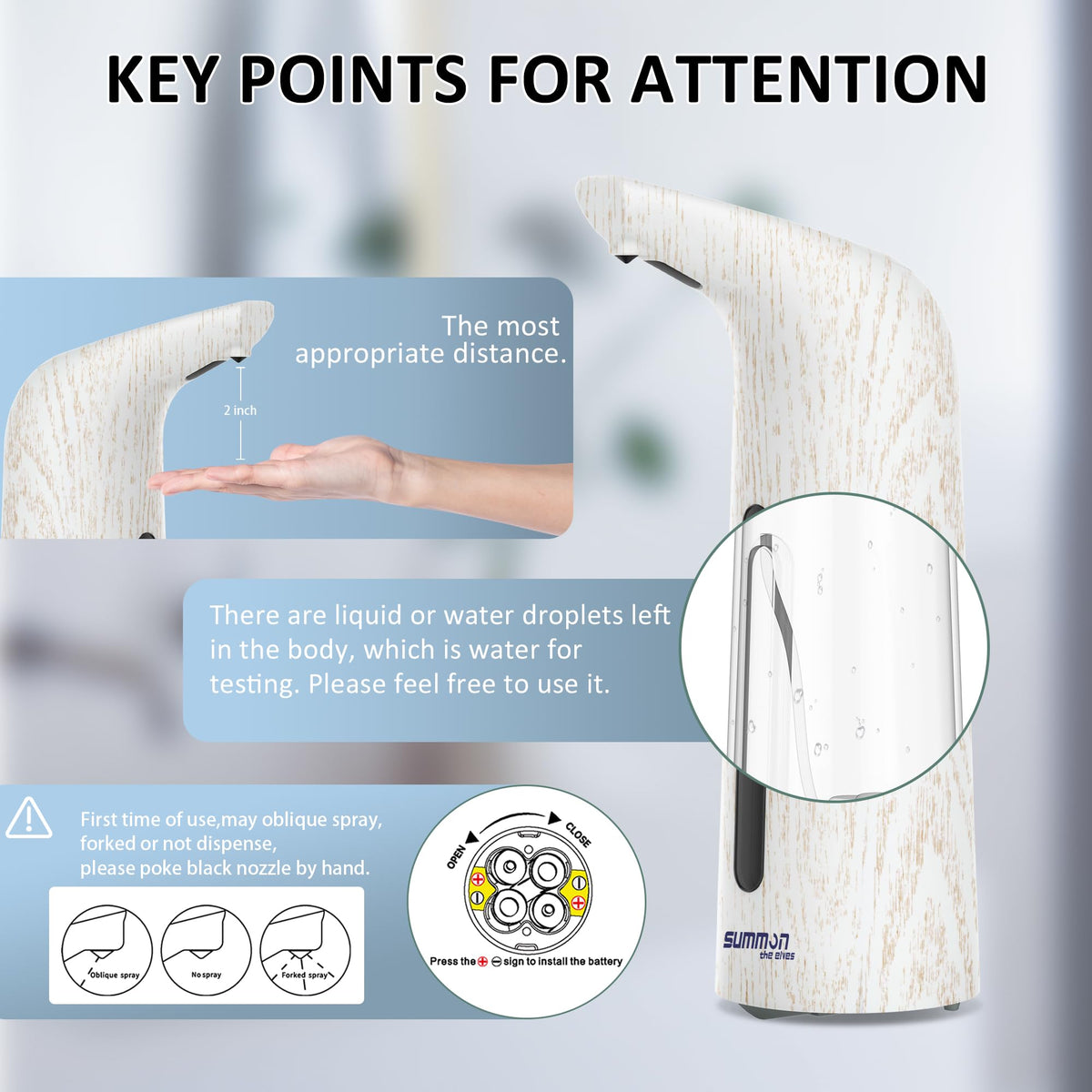 Automatic Liquid Soap Dispenser