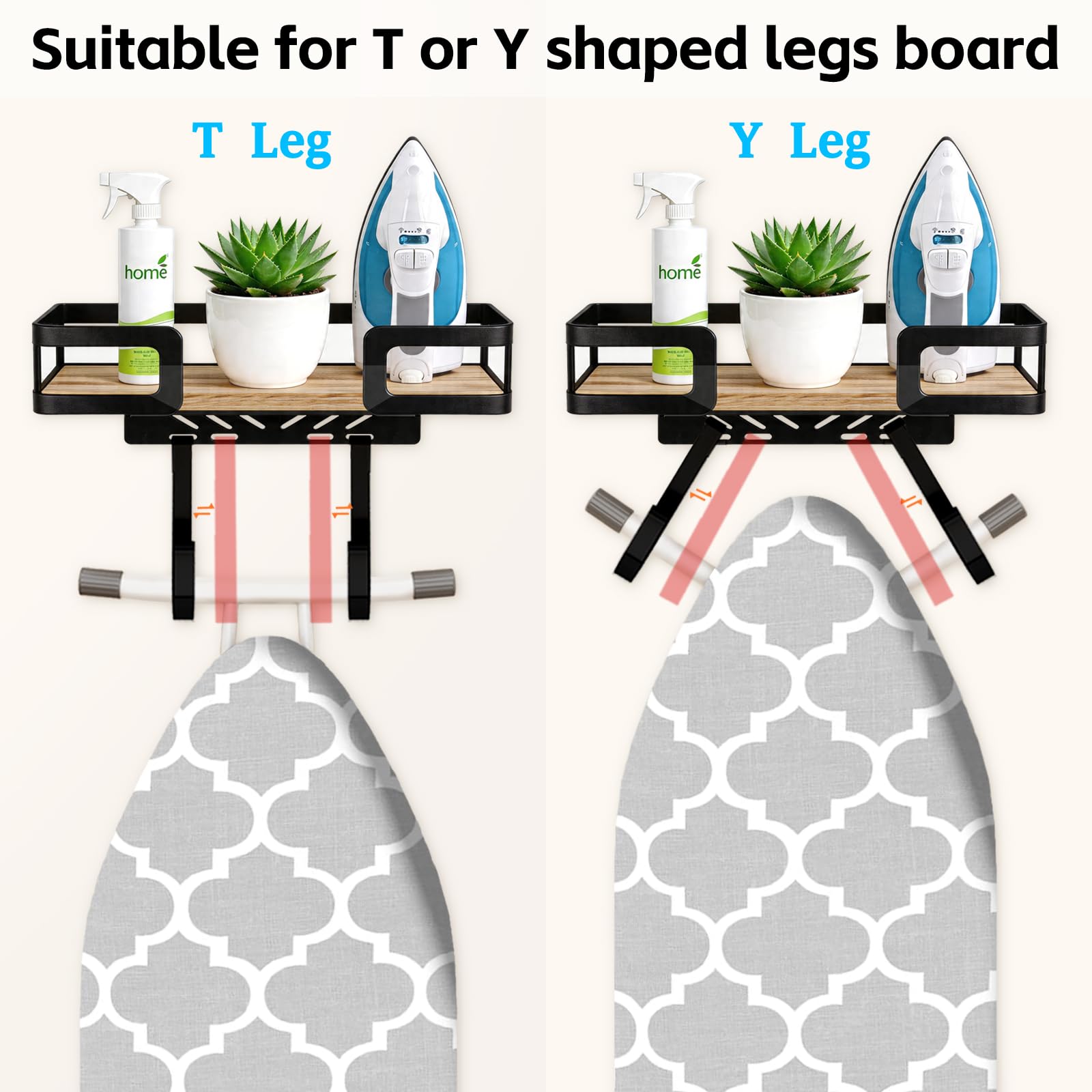 Ironing Board Hanger Wall Mount