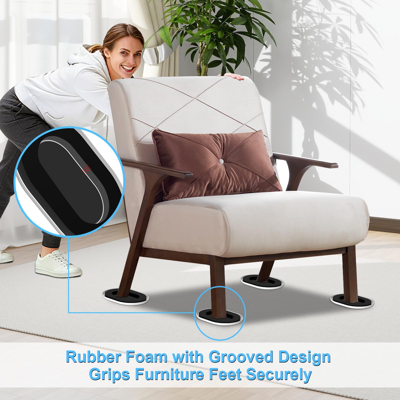 New Upgrade Furniture Movers Sliders (16 Count)