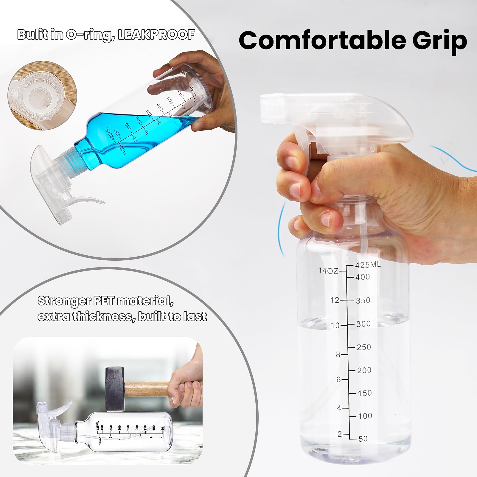 Plastic Spray Bottle (2 Count)