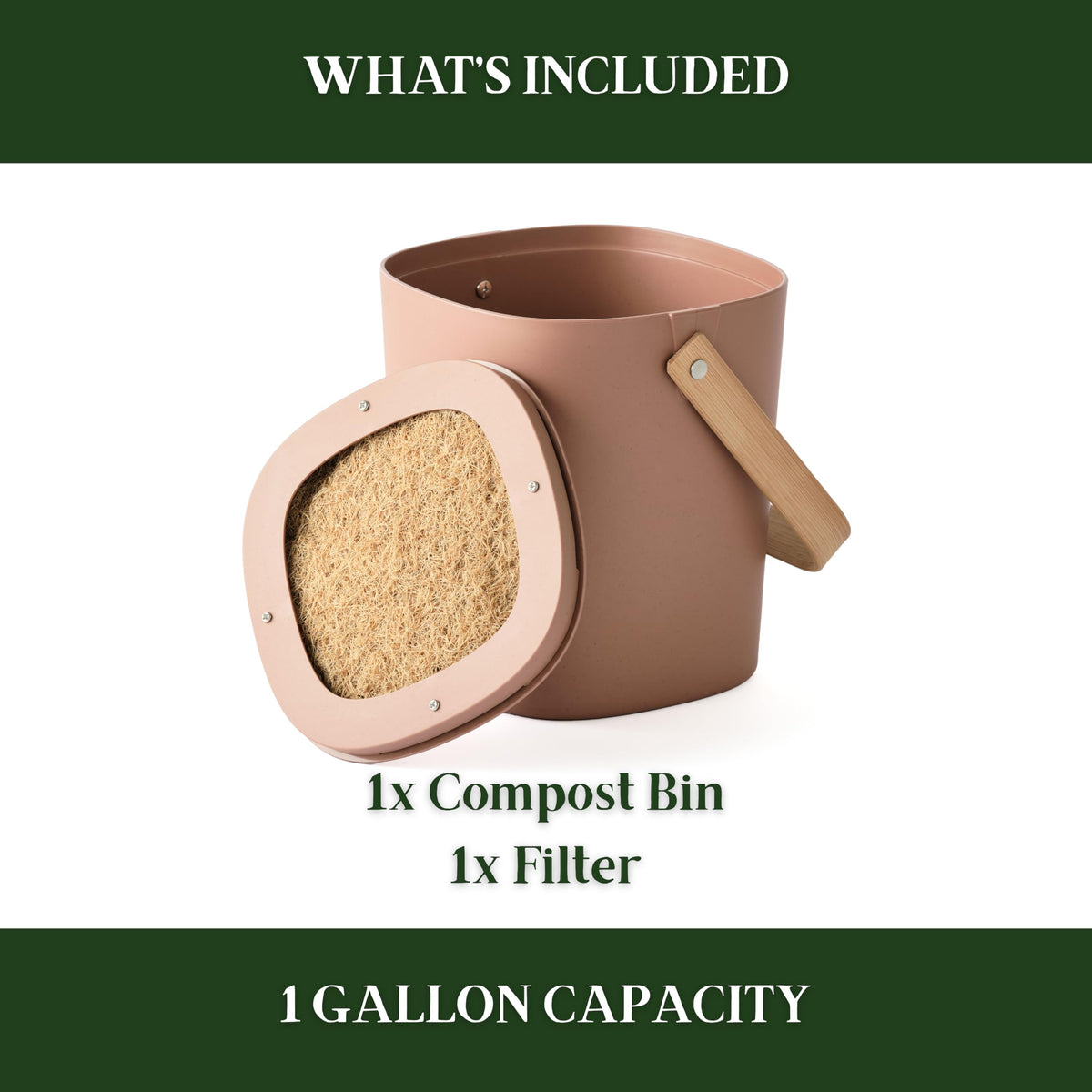 1 Gallon Compost Bin
