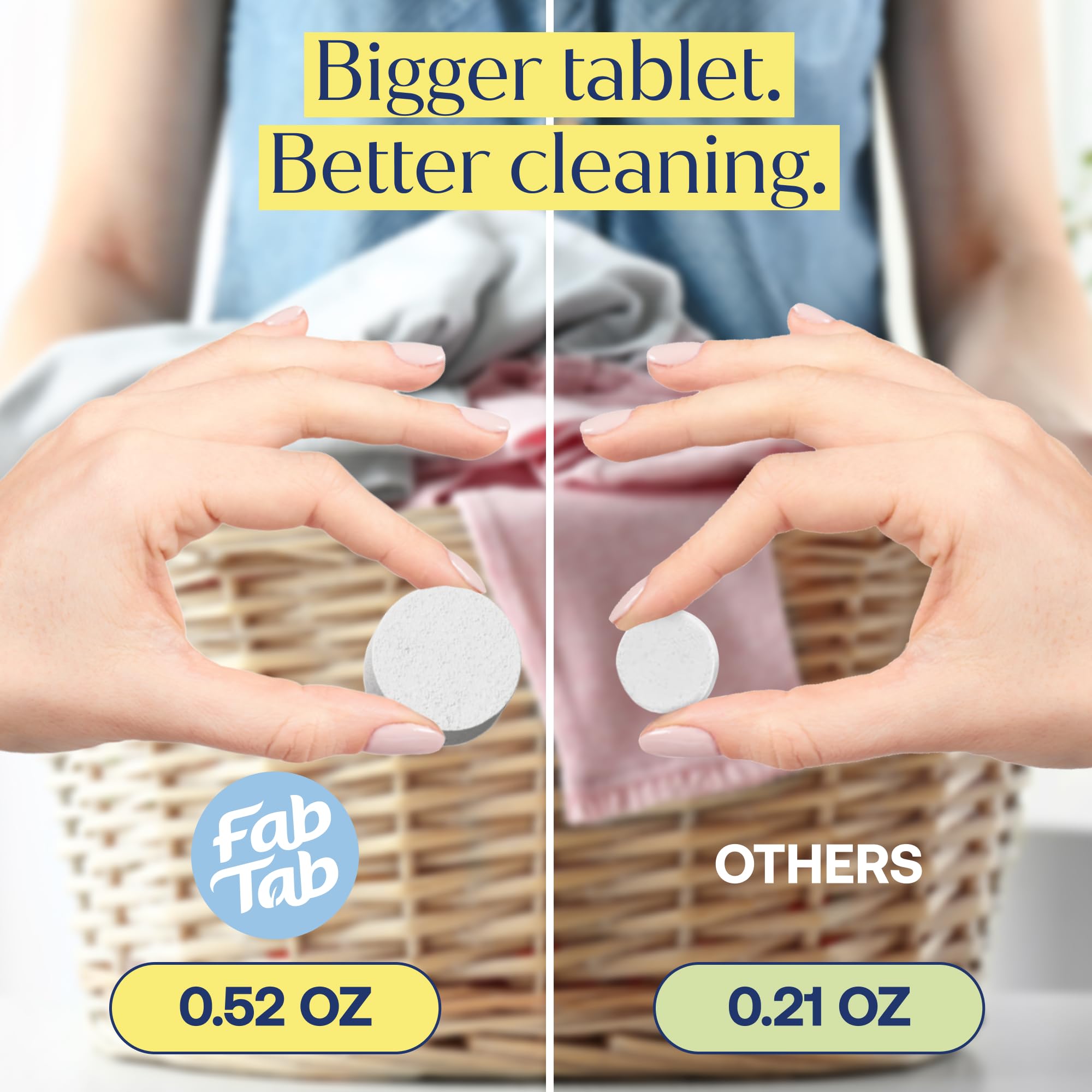 Plastic Free Laundry Detergent Tablets (12 Count)