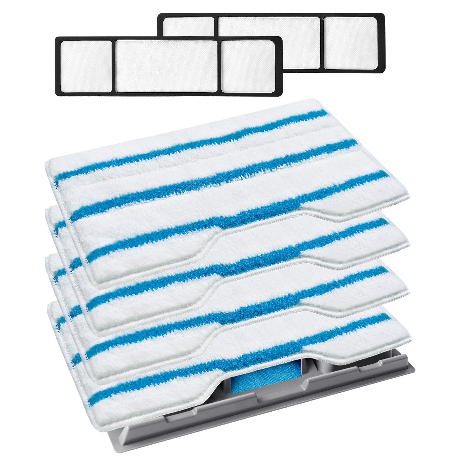 Reusable Pads Refills Compatible with Shark VACMOP VM252 (7 Count)