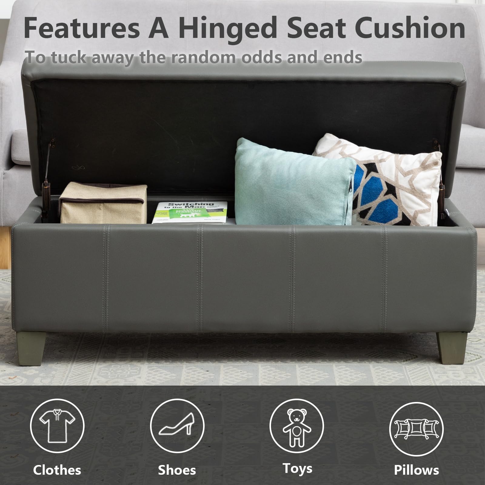 41" Storage Ottoman