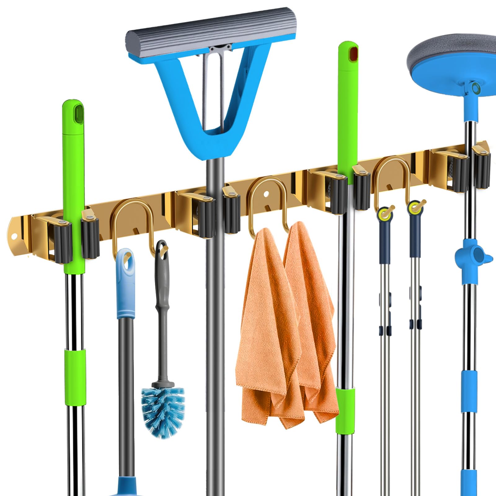 Mop Broom Holder Wall Mount