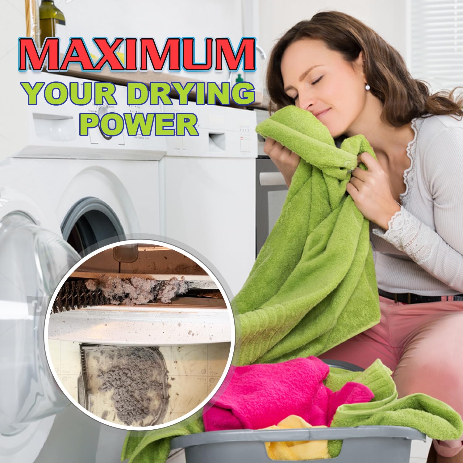 2Pcs Dryer Vent Cleaner Kit (7 Ounce)
