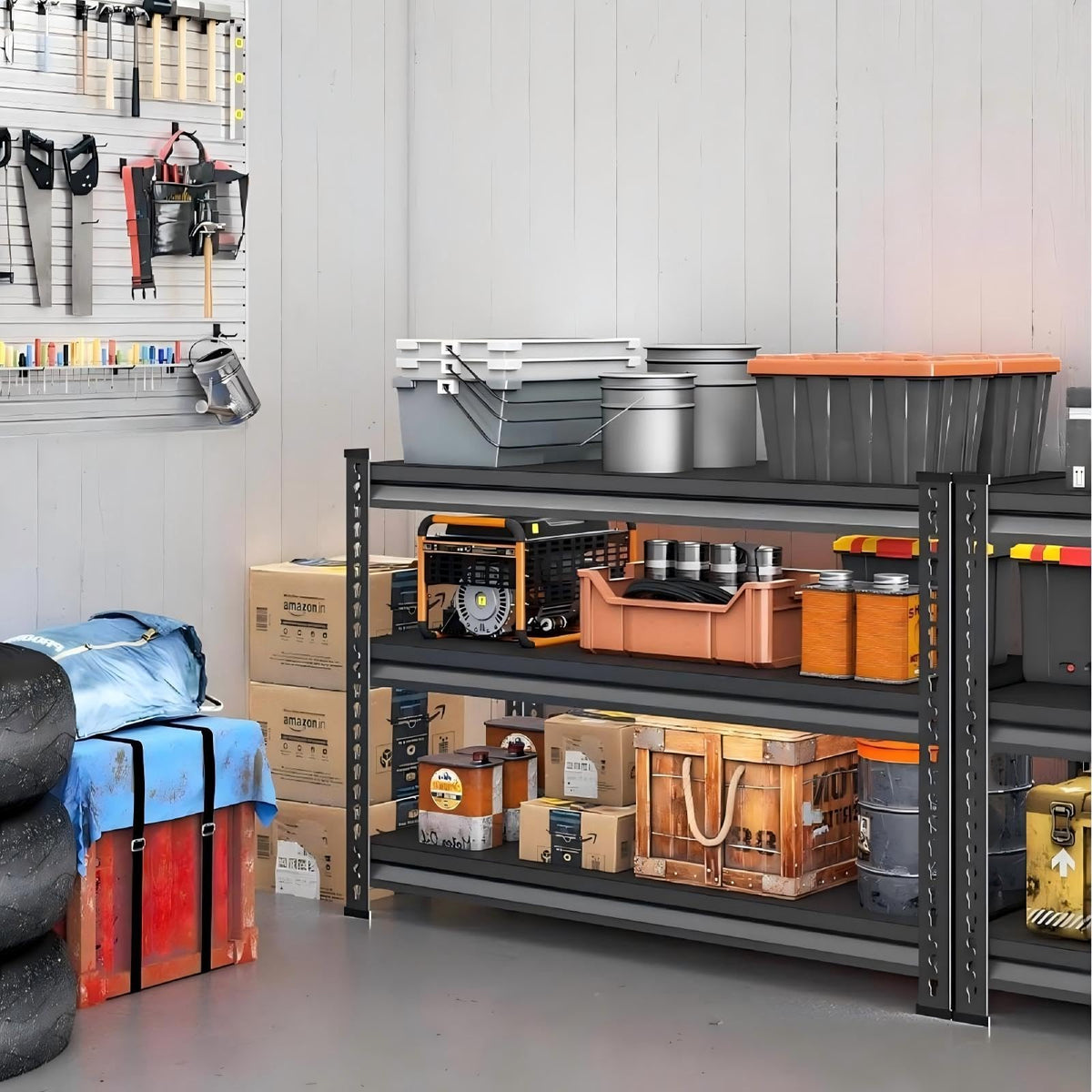 Metal Garage Shelving for Storage