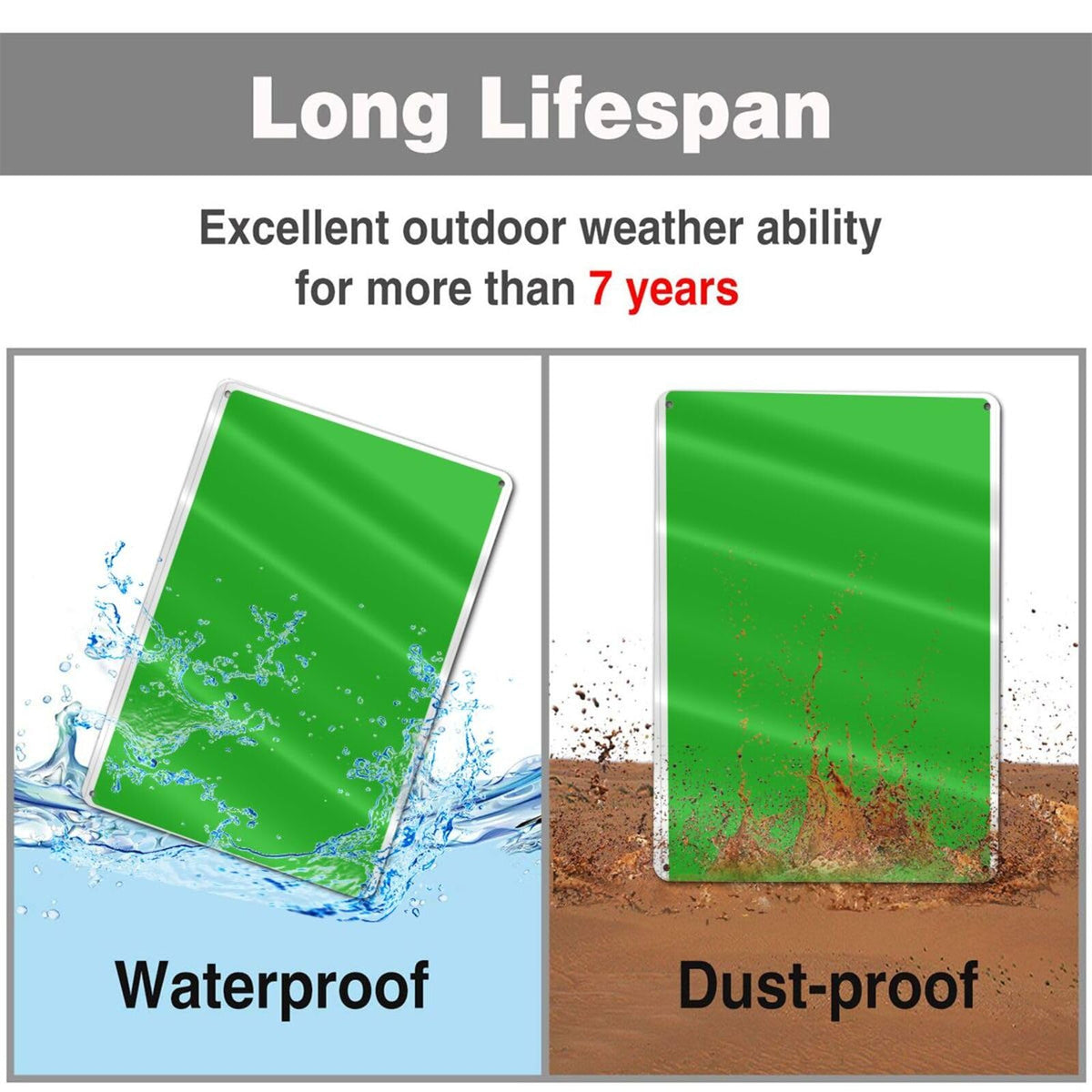 Personalized Aluminum Weatherproof Metal Signs
