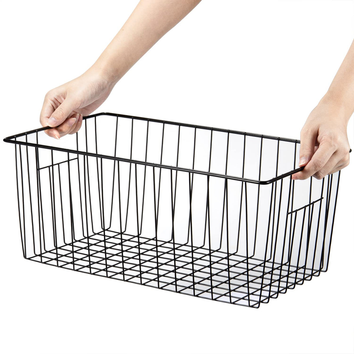 16inch Upright Freezer Organizer Baskets for 13 (6 Count)