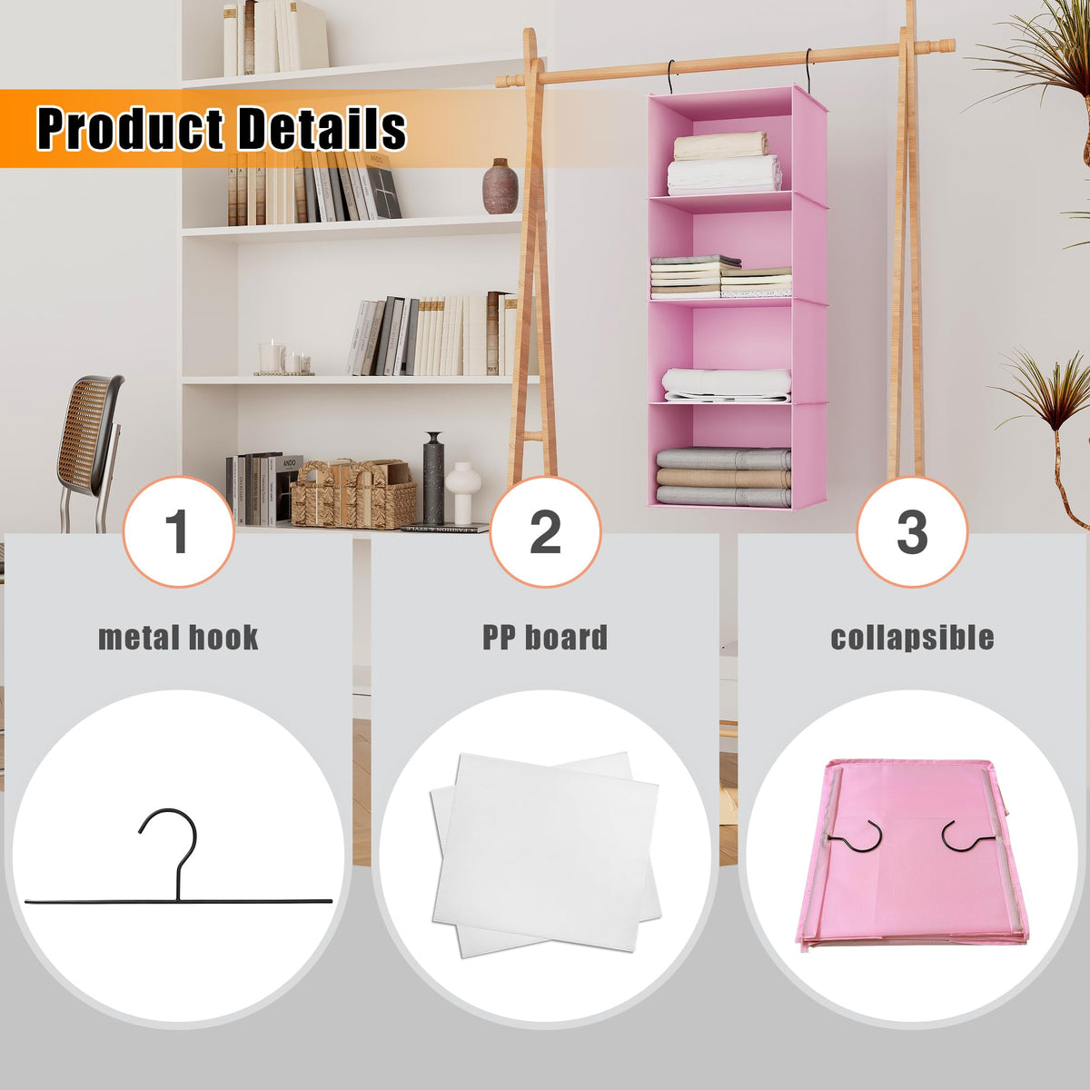 Hanging Closet Organizer 4