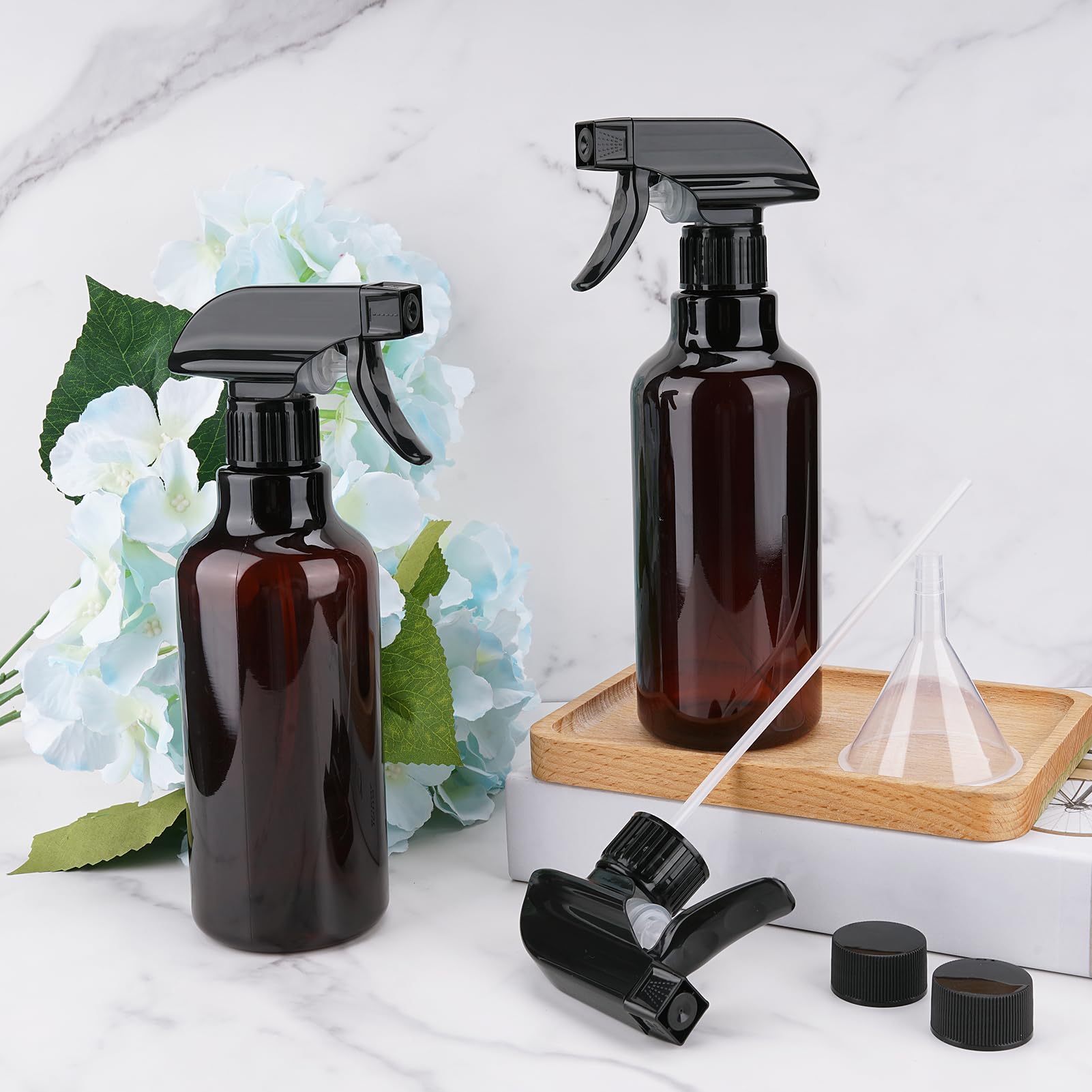 Plastic Spray Bottles 16.9oz (2 Count)