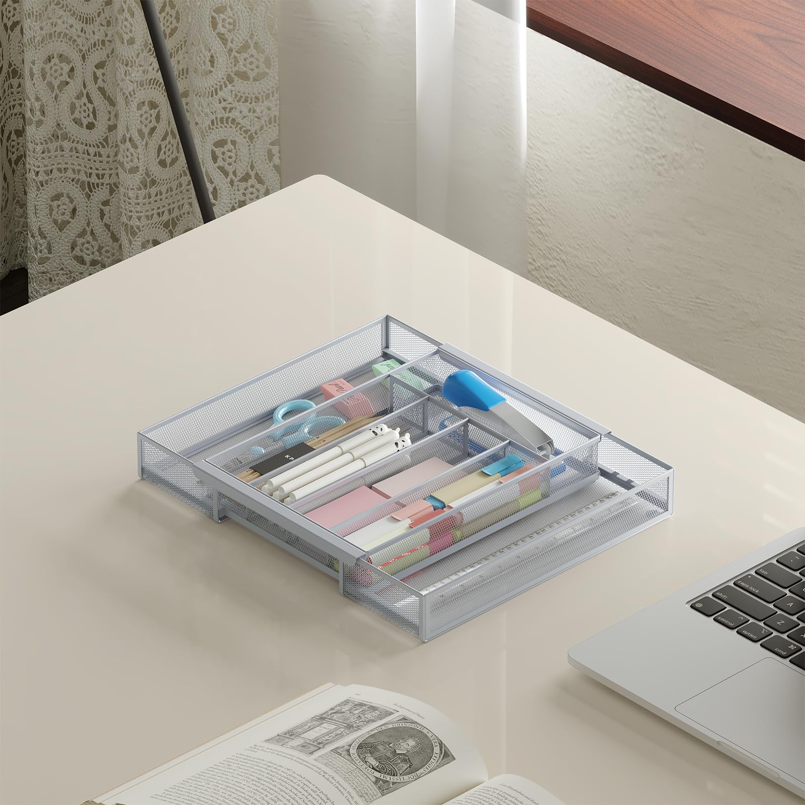 Silverware Organizer Metal Mesh