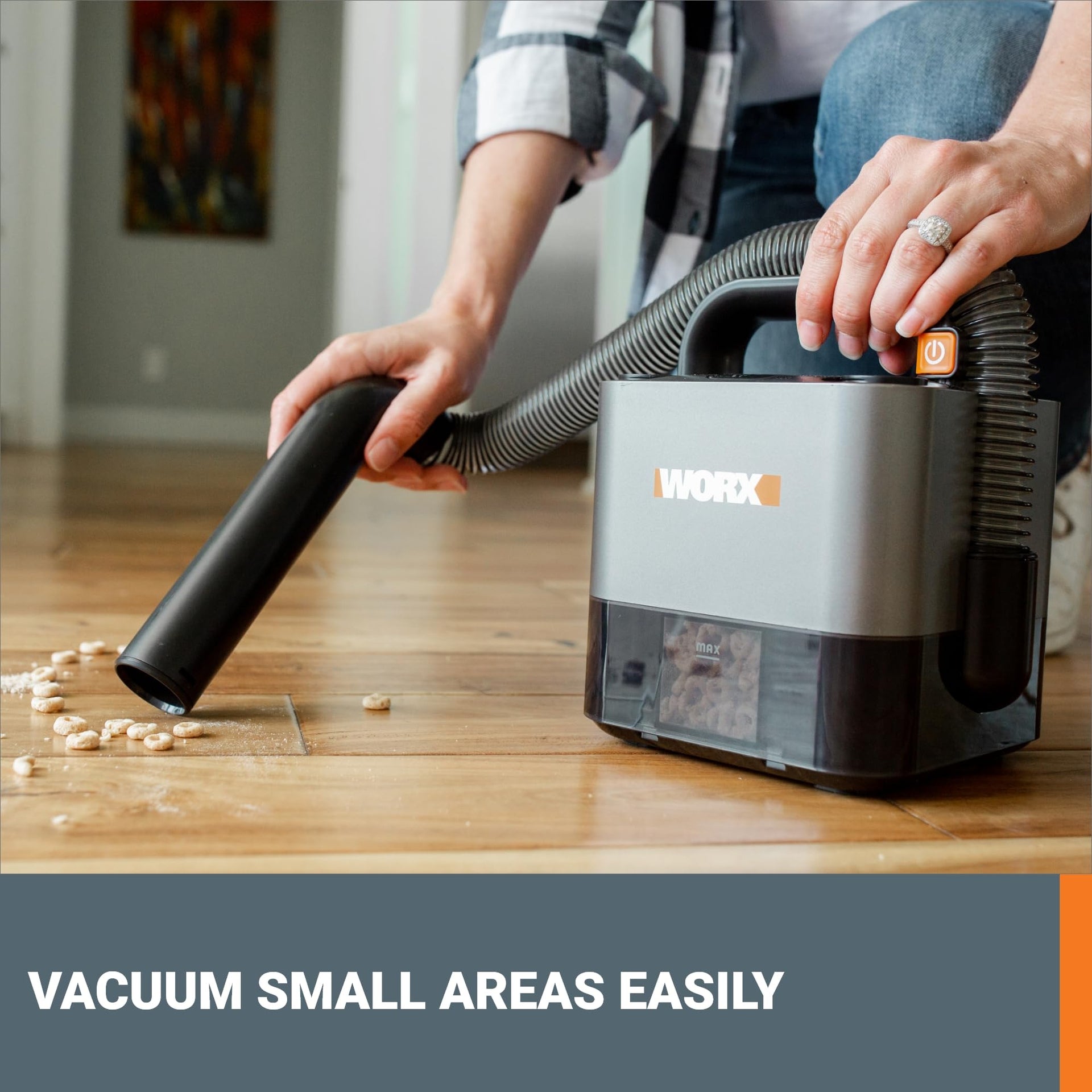 Cordless Cube Vac Compact Vacuum