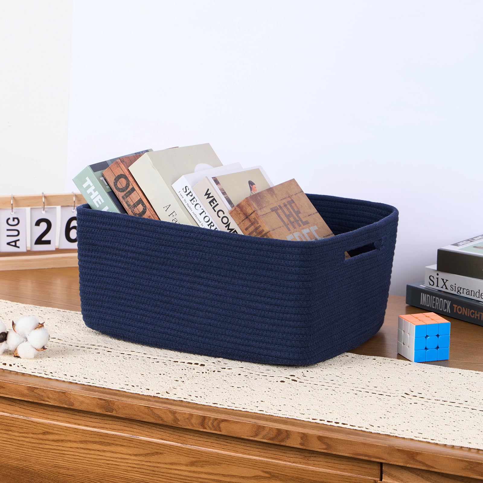 Large Storage Baskets for Organizing (4 Count)