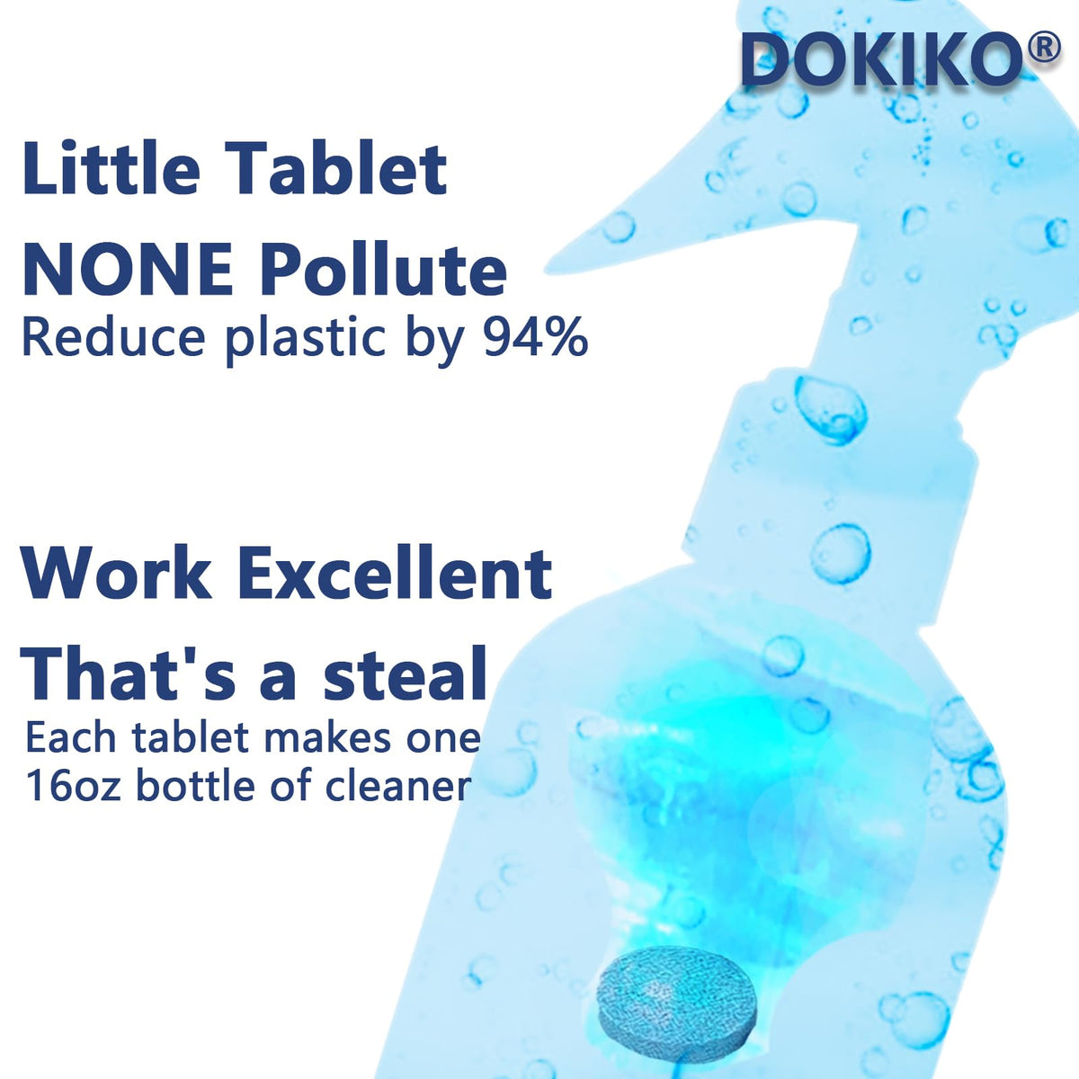 Glass Cleaner Refill Tablets (50 Count)