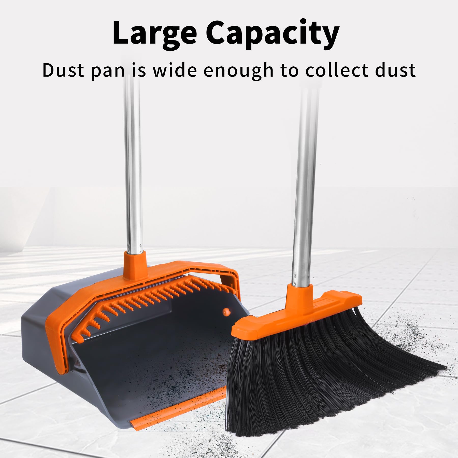 Broom and Dustpan Set for Home