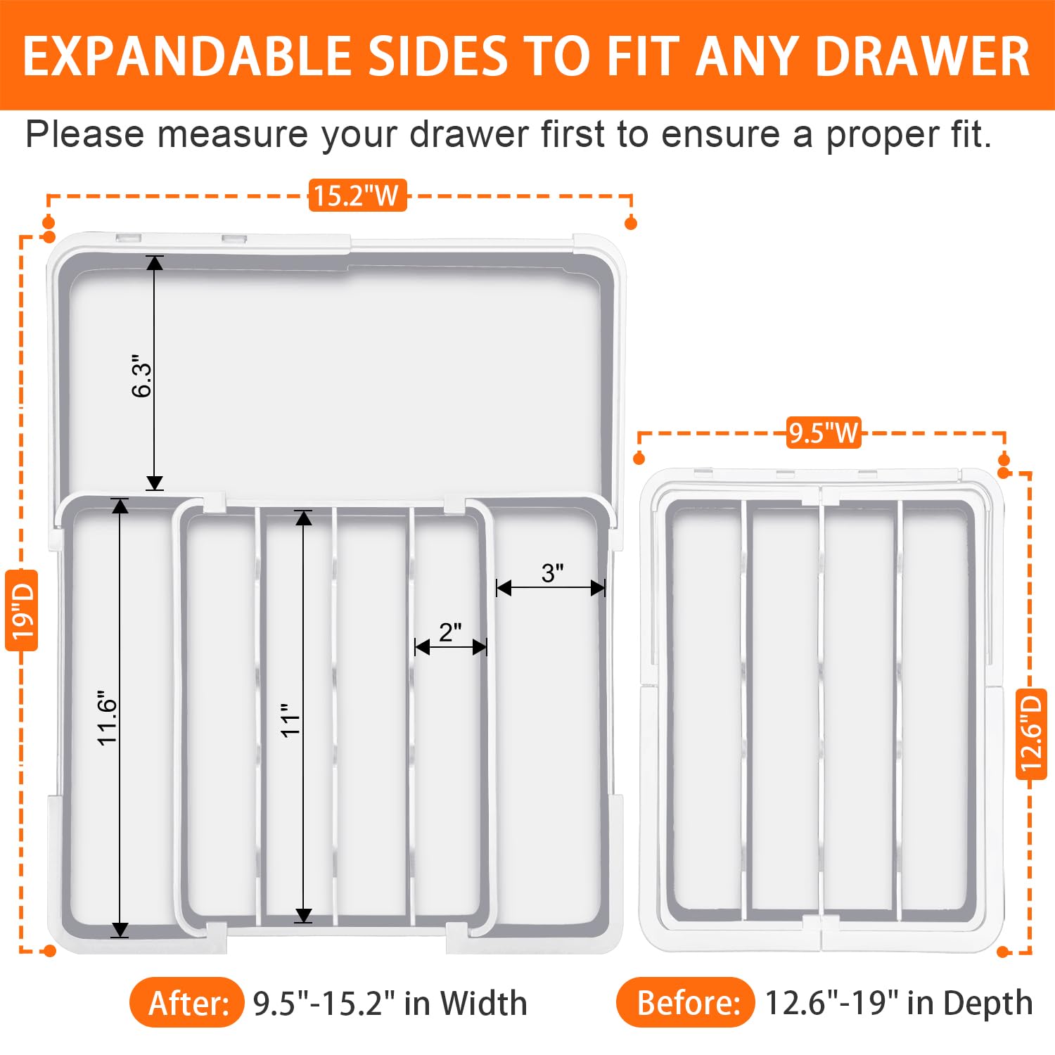 Silverware Drawer Organizer