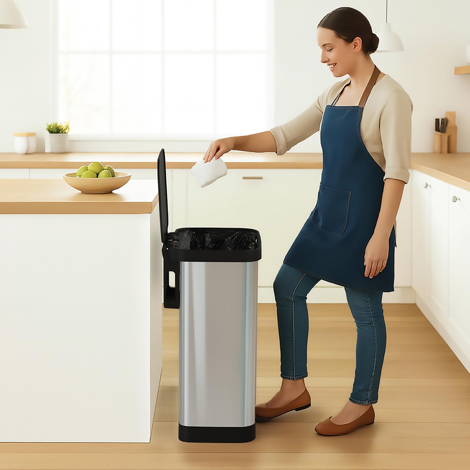 Stainless Steel Trash Can