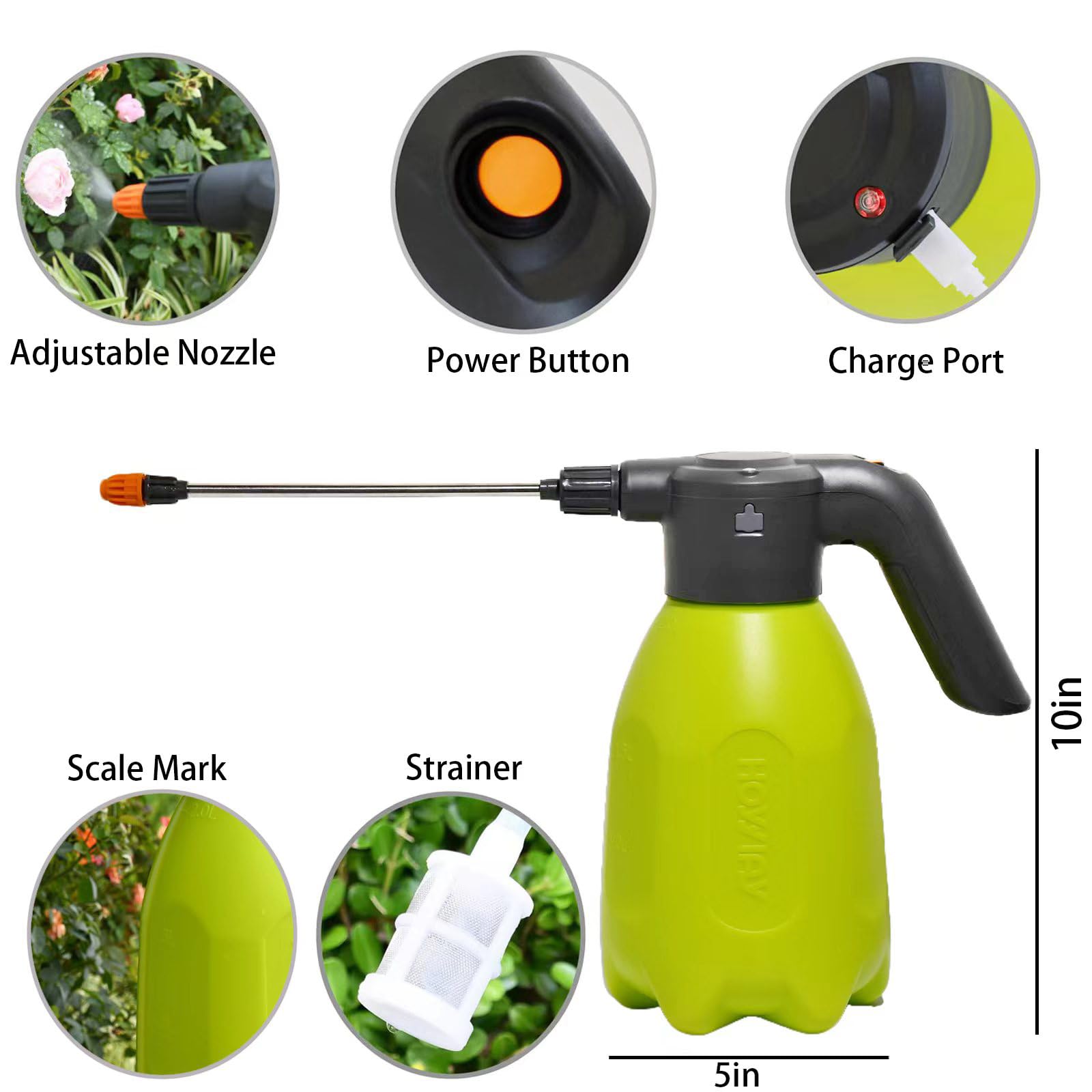 ES2 Electric Spray Bottle 0.5 Gallon