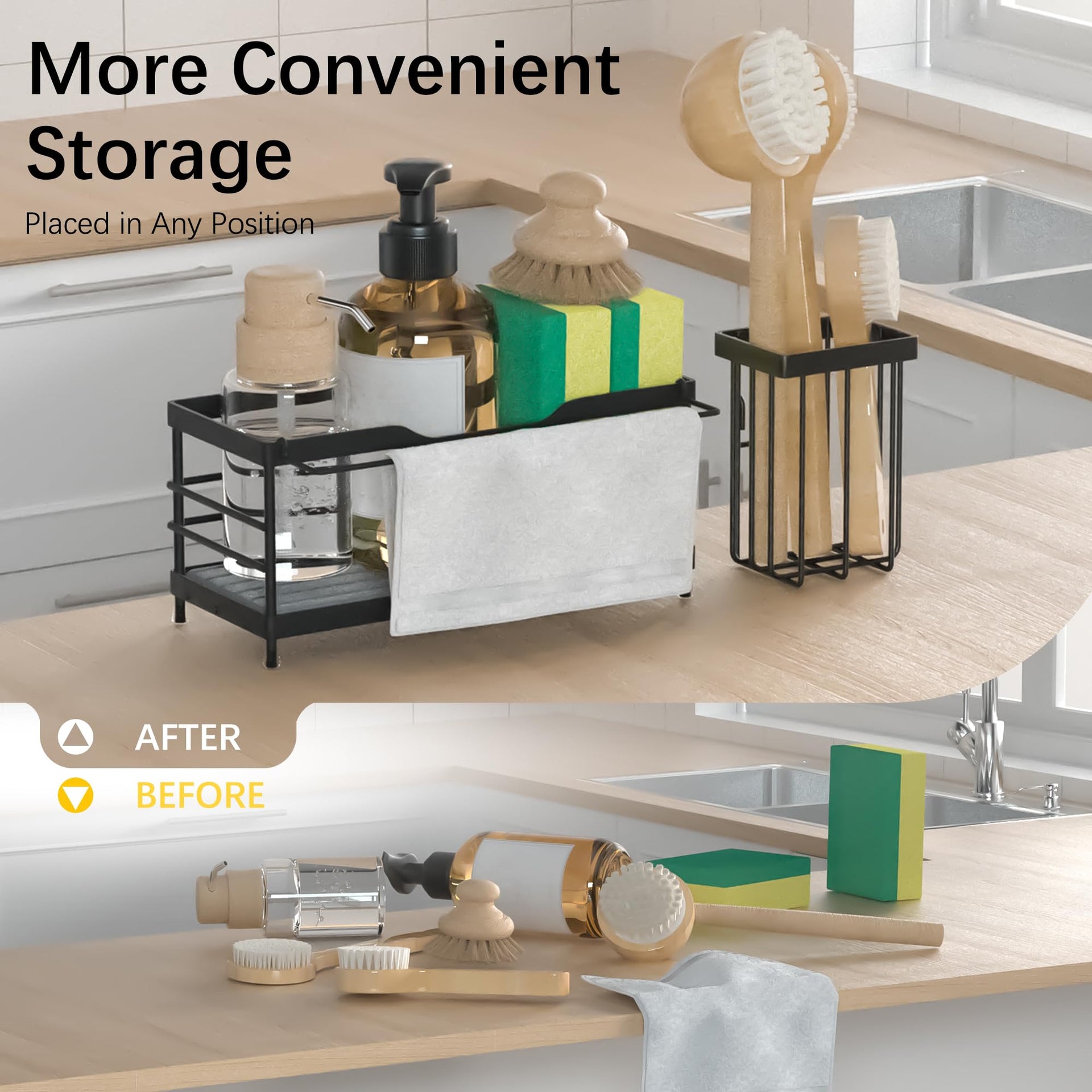 Sponge Holder for Kitchen Sink