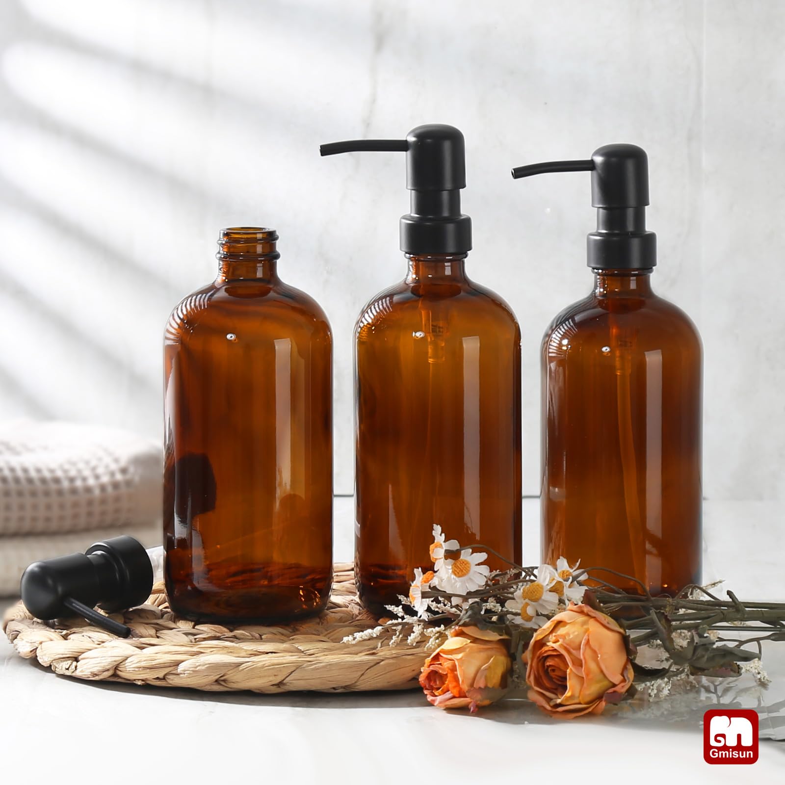 Shampoo and Conditioner Dispenser (3 Count)