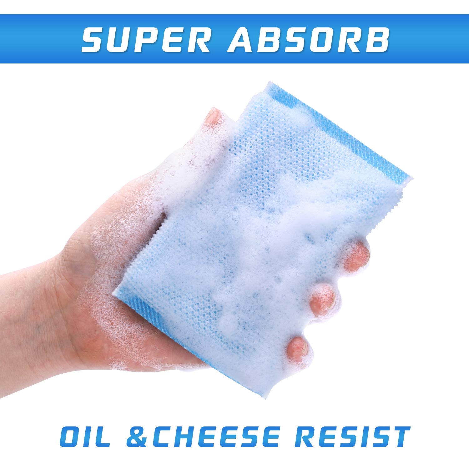 Nylon Cleaning Scrub Pad 12 Pack (12 Count)
