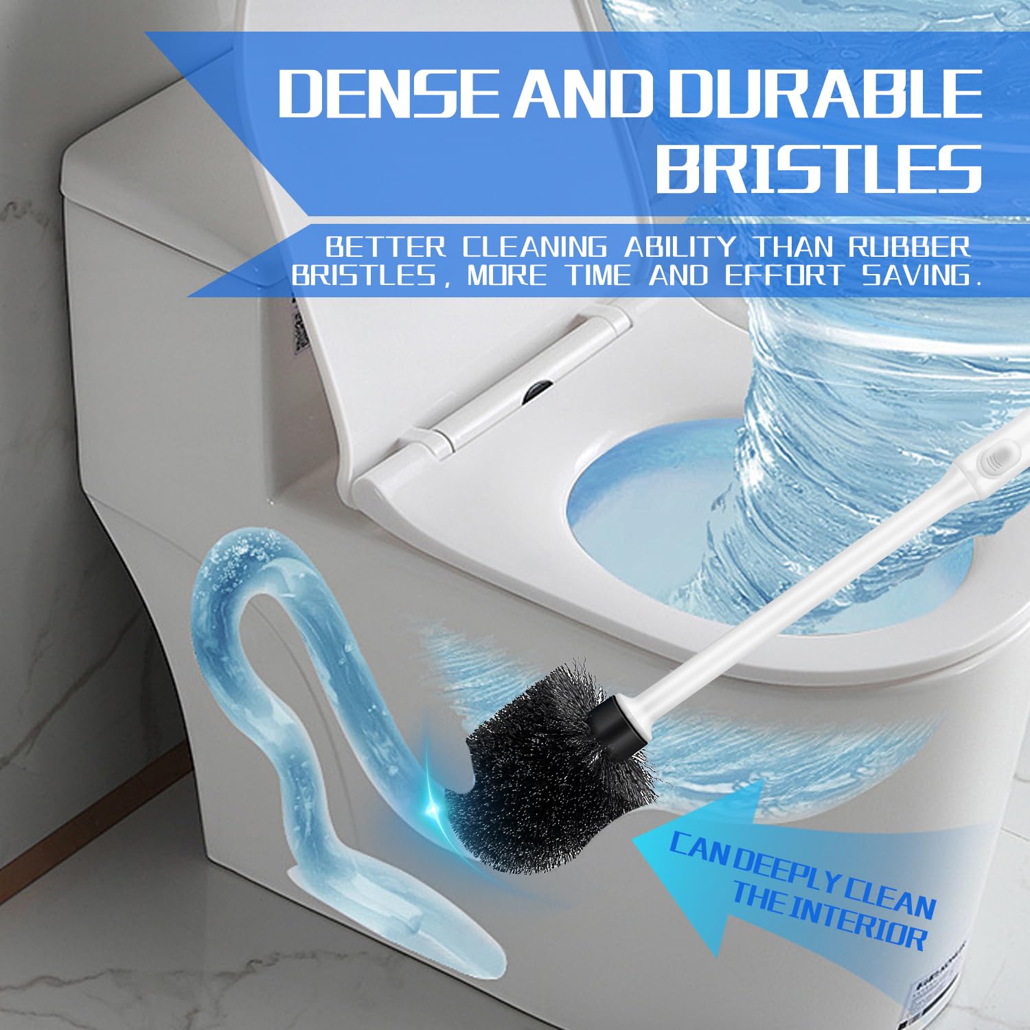 Toilet Brush and Holder Set
