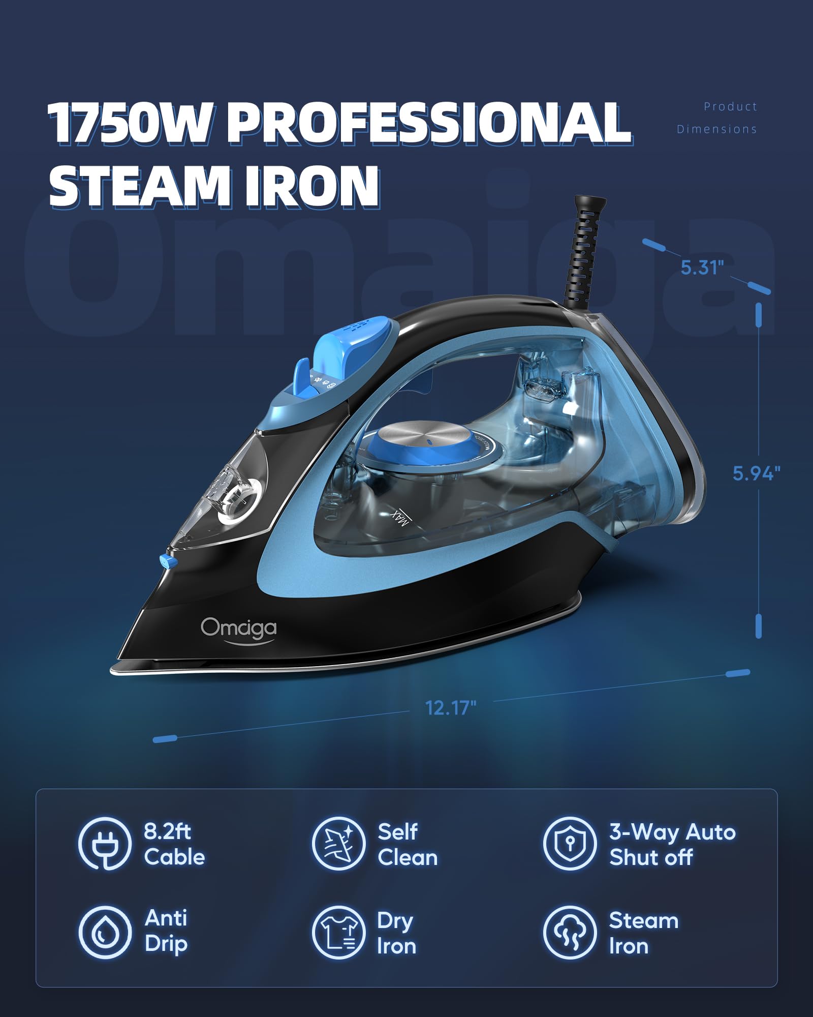 Steam Iron for Clothes