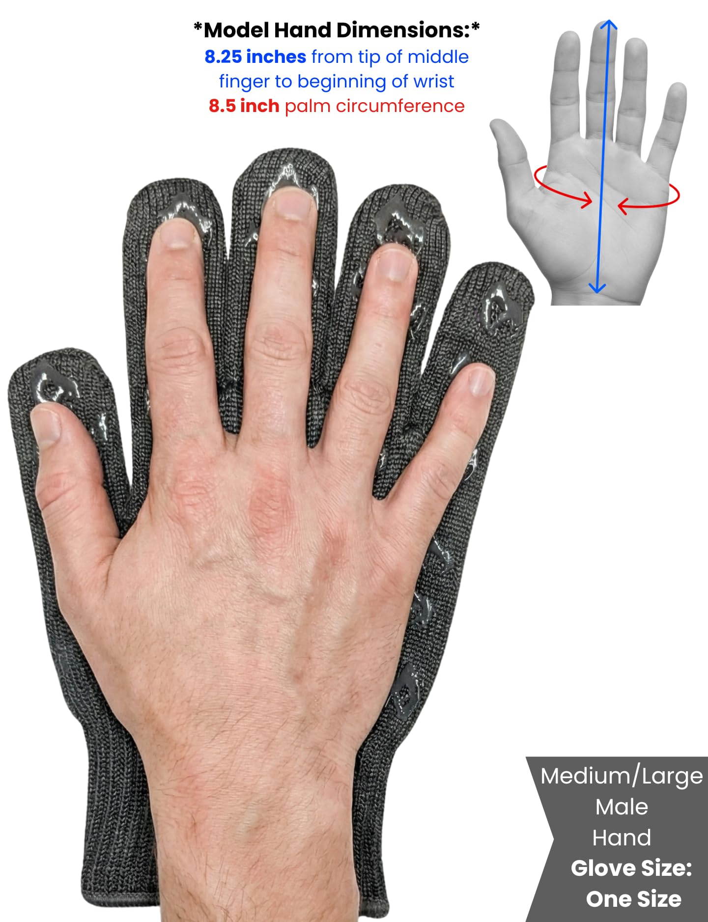 Oven Gloves with Fingers