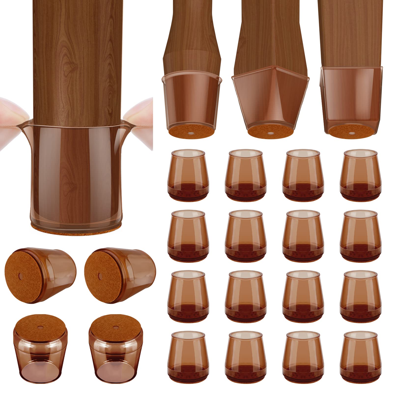 Silicone Chair Leg Floor Protectors