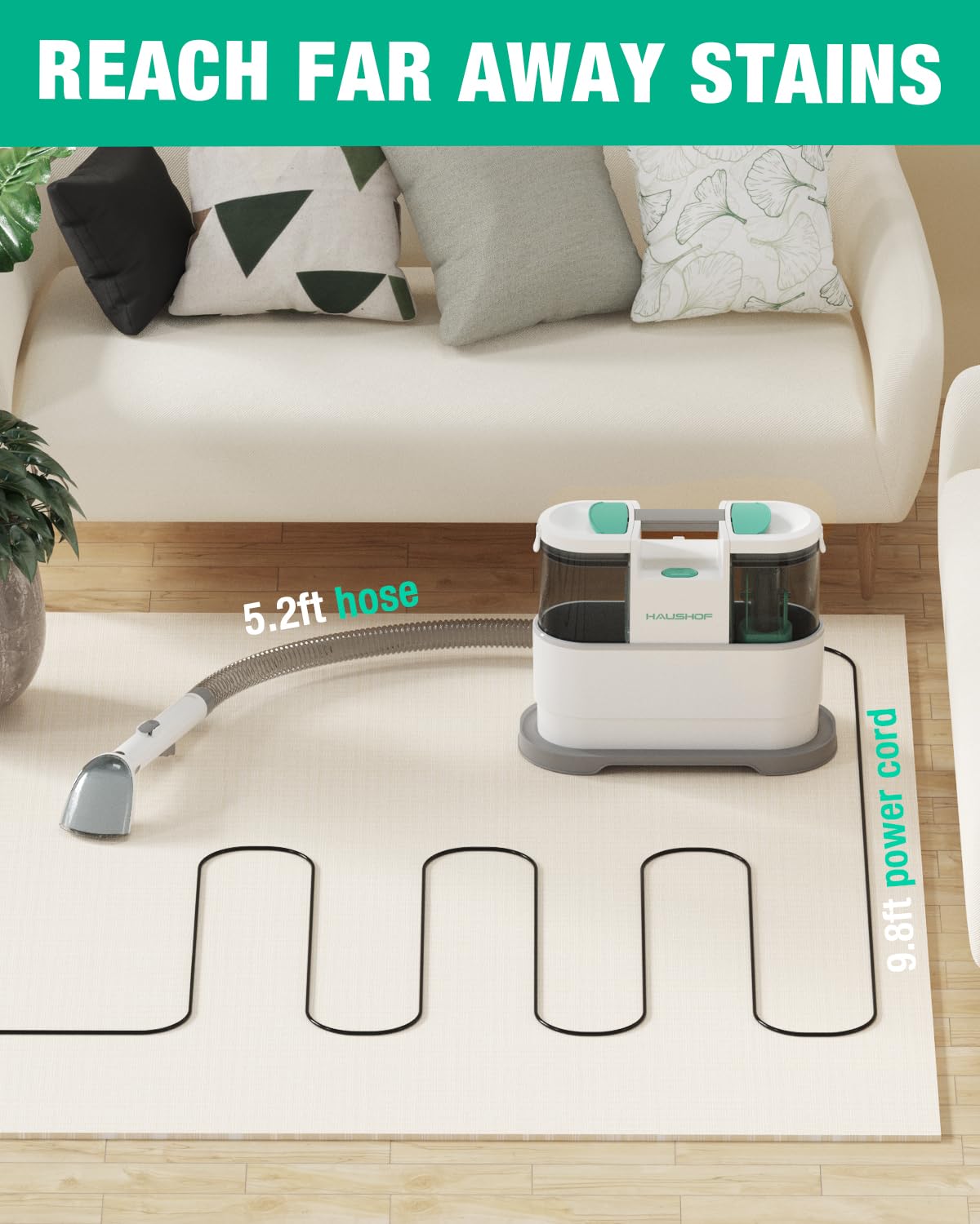 Portable Carpet Spot and Upholstery Cleaner