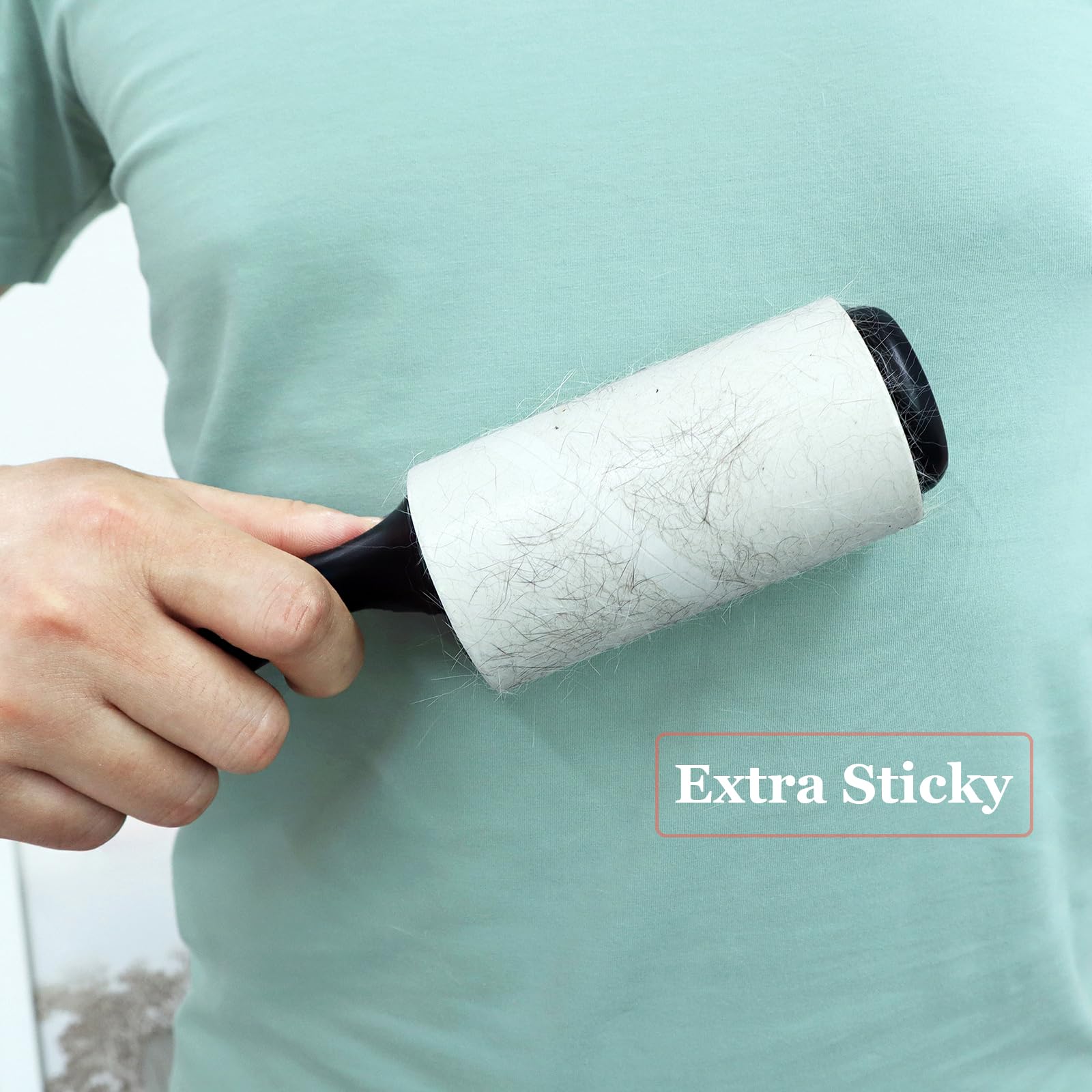 4 inch Lint Roller Refills Only for Scotch Brite (360 Sheets Total)