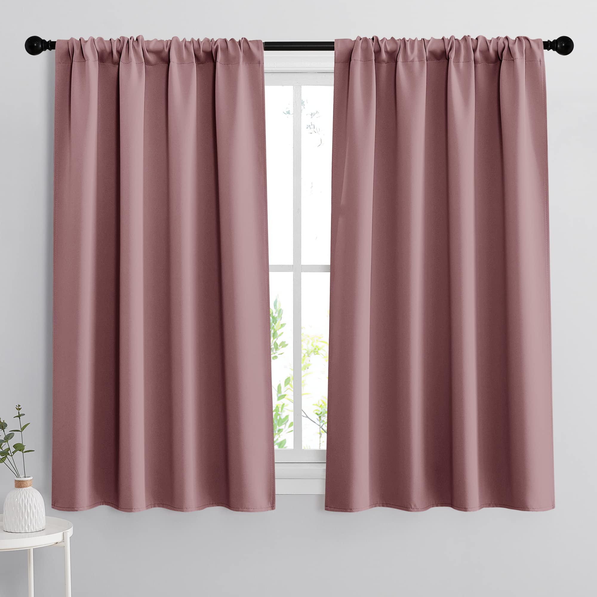 54 inch Blackout Curtains for Living Room Bedroom