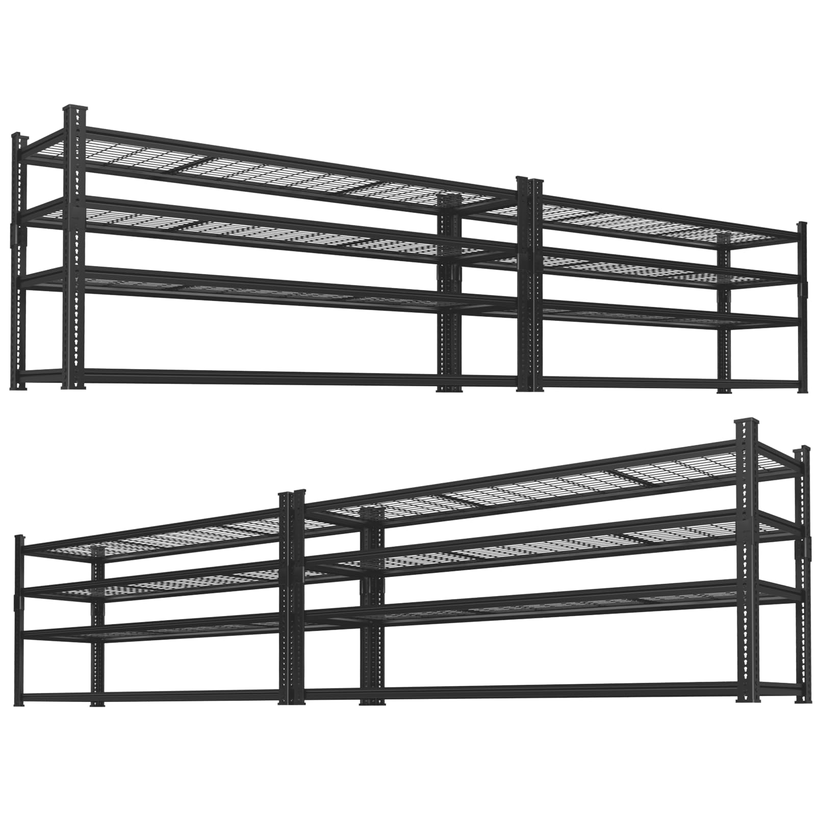 Storage Shelves Heavy Duty 4 PCS (4 Count)
