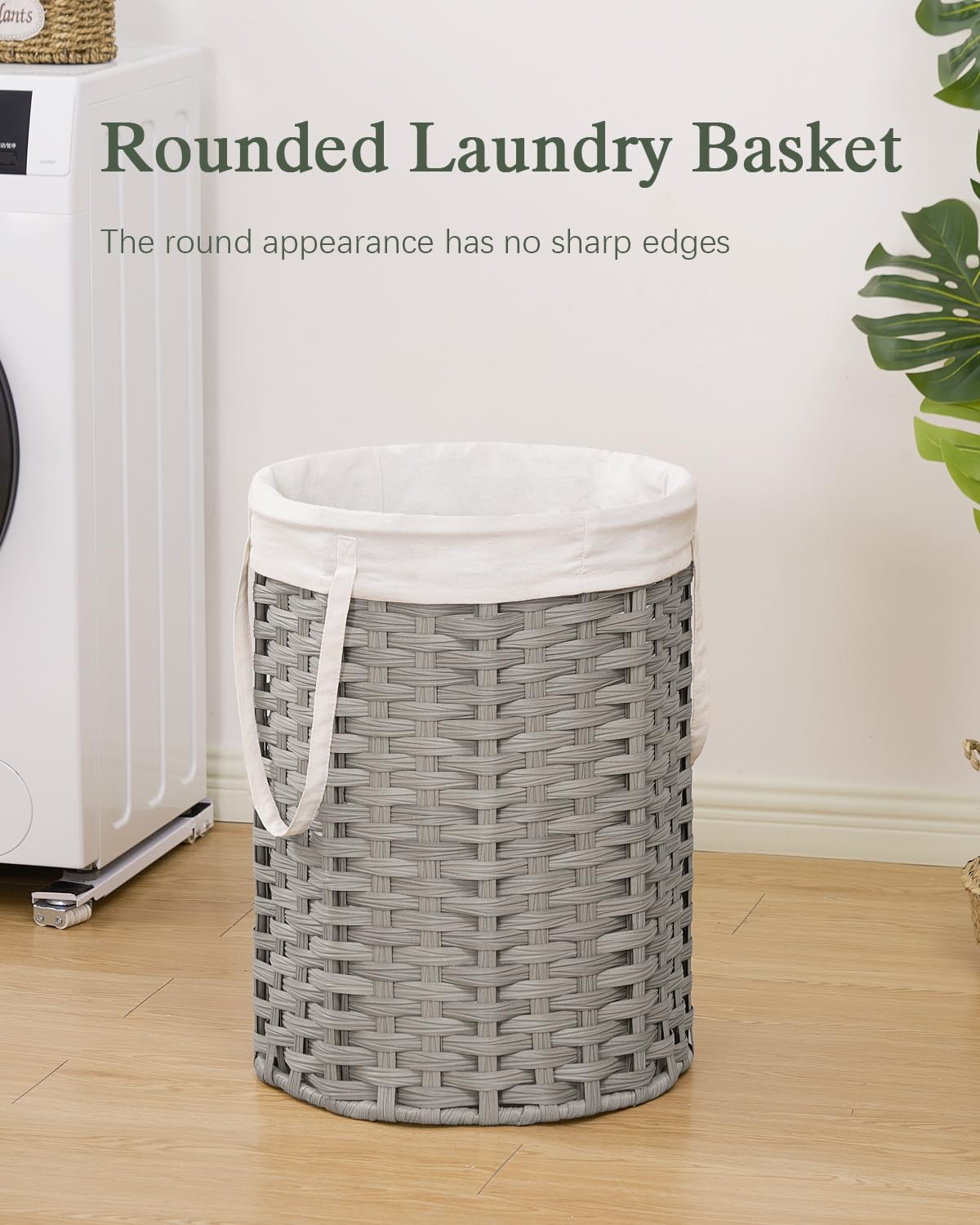 Laundry Hamper Laundry Basket Round 19.0 Gal