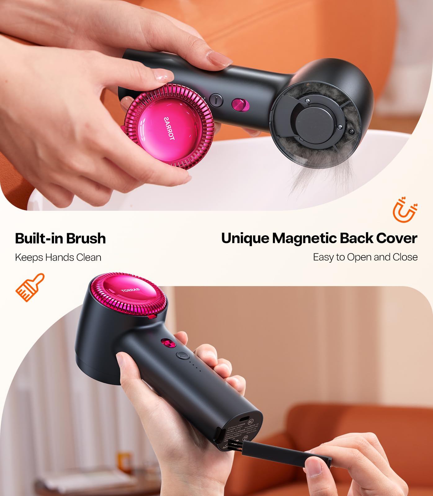 Rechargeable Fabric Shaver Electric Lint Remover 3