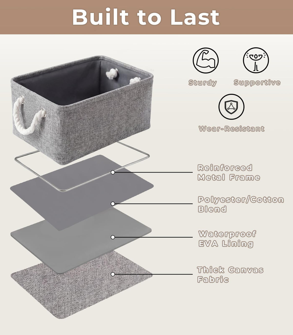 Storage Bins for Shelves