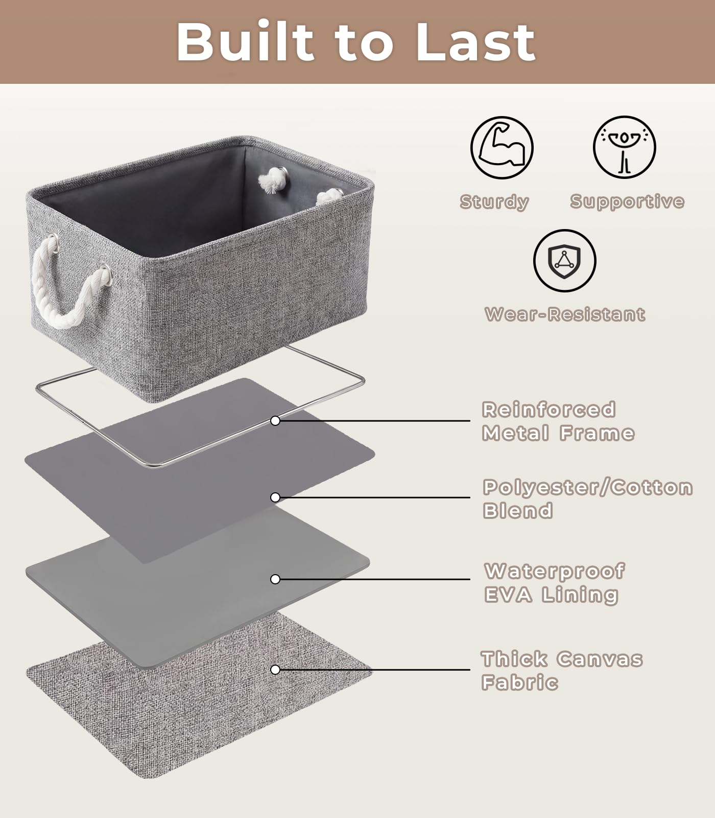 Storage Bins for Shelves